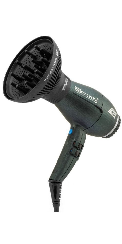 Parlux Haartrockner Parlux Föhn Digitalyon inclusief Diffuser Antracite 2250W