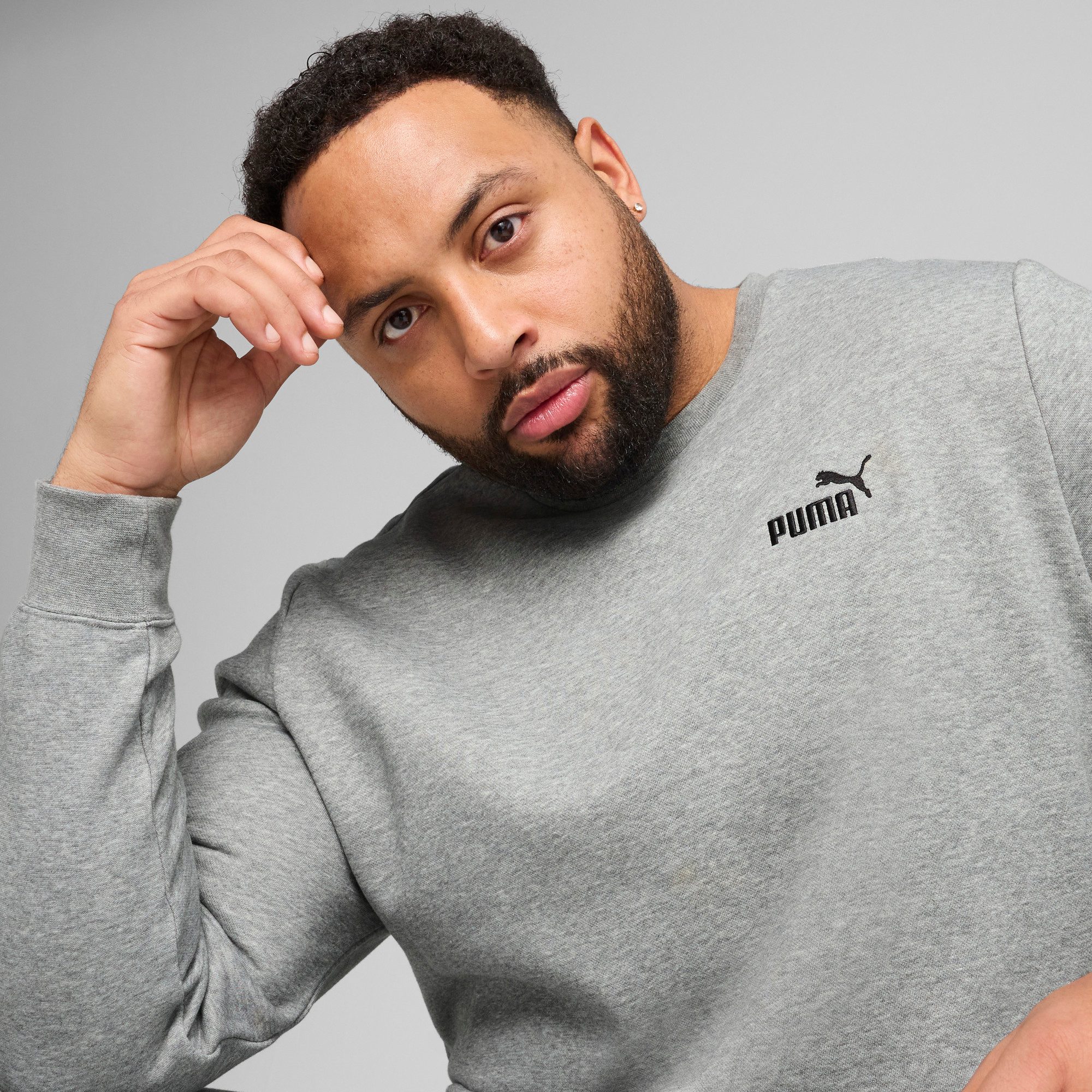 PUMA Langarmshirt ESS SMALL NO. 1 LOGO CREW FL günstig online kaufen