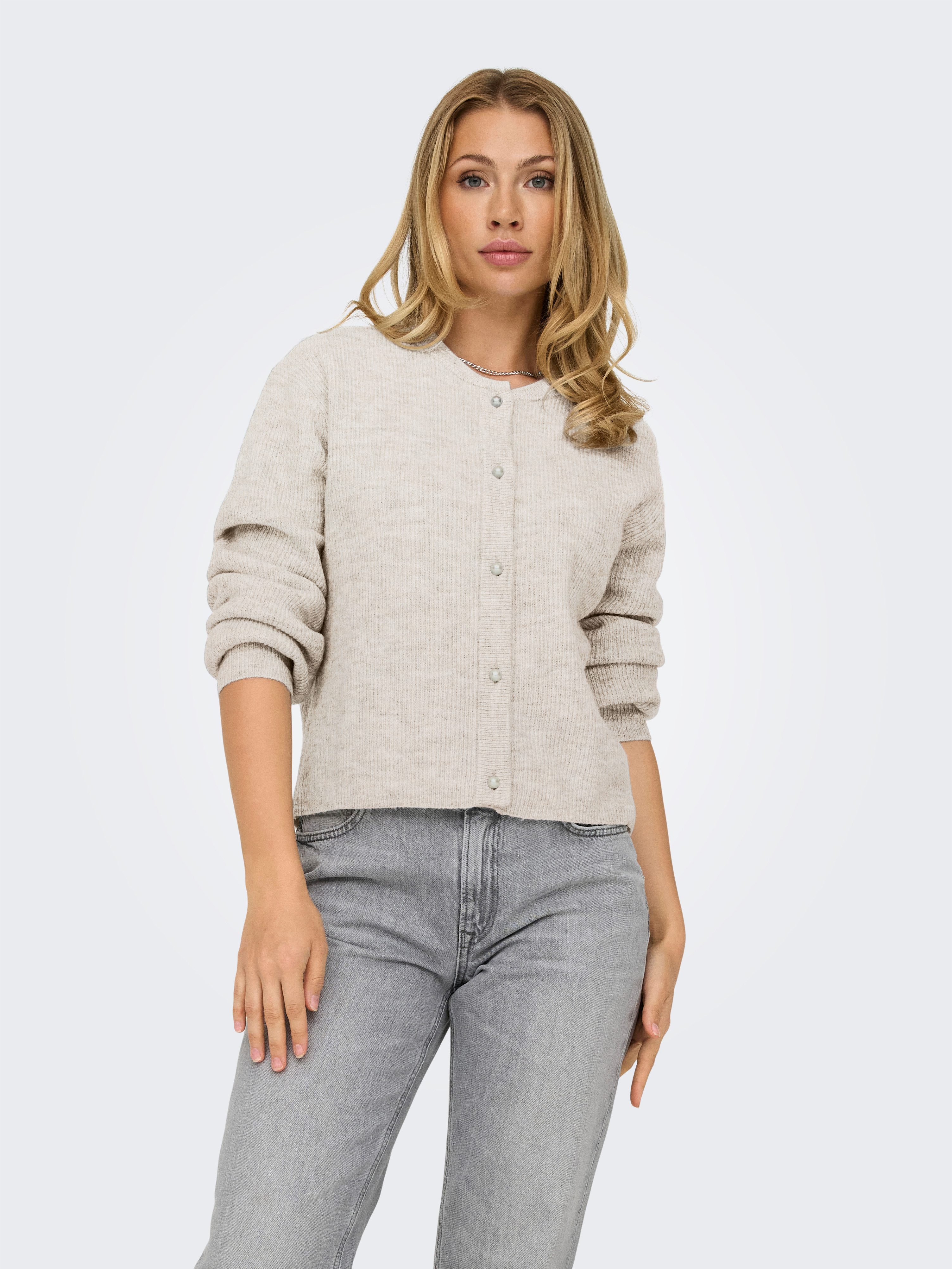 JDY Strickjacke JDYLUMI LIFE L/S BUTTON günstig online kaufen