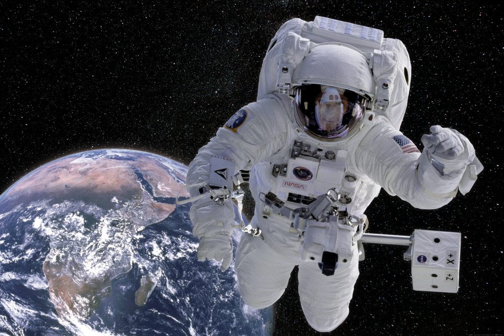 1art1 Poster Der Weltraum Kunstdruck Bild - Astronaut, Weltraum-Mission
