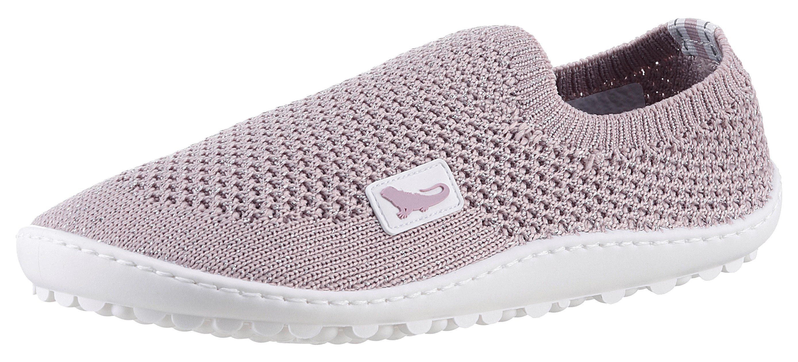 Leguano LEGUANITO SCIO Barfußschuh, Sneaker, Slipper, Schlupfschuh, Komfortschuh im Knitwear Look