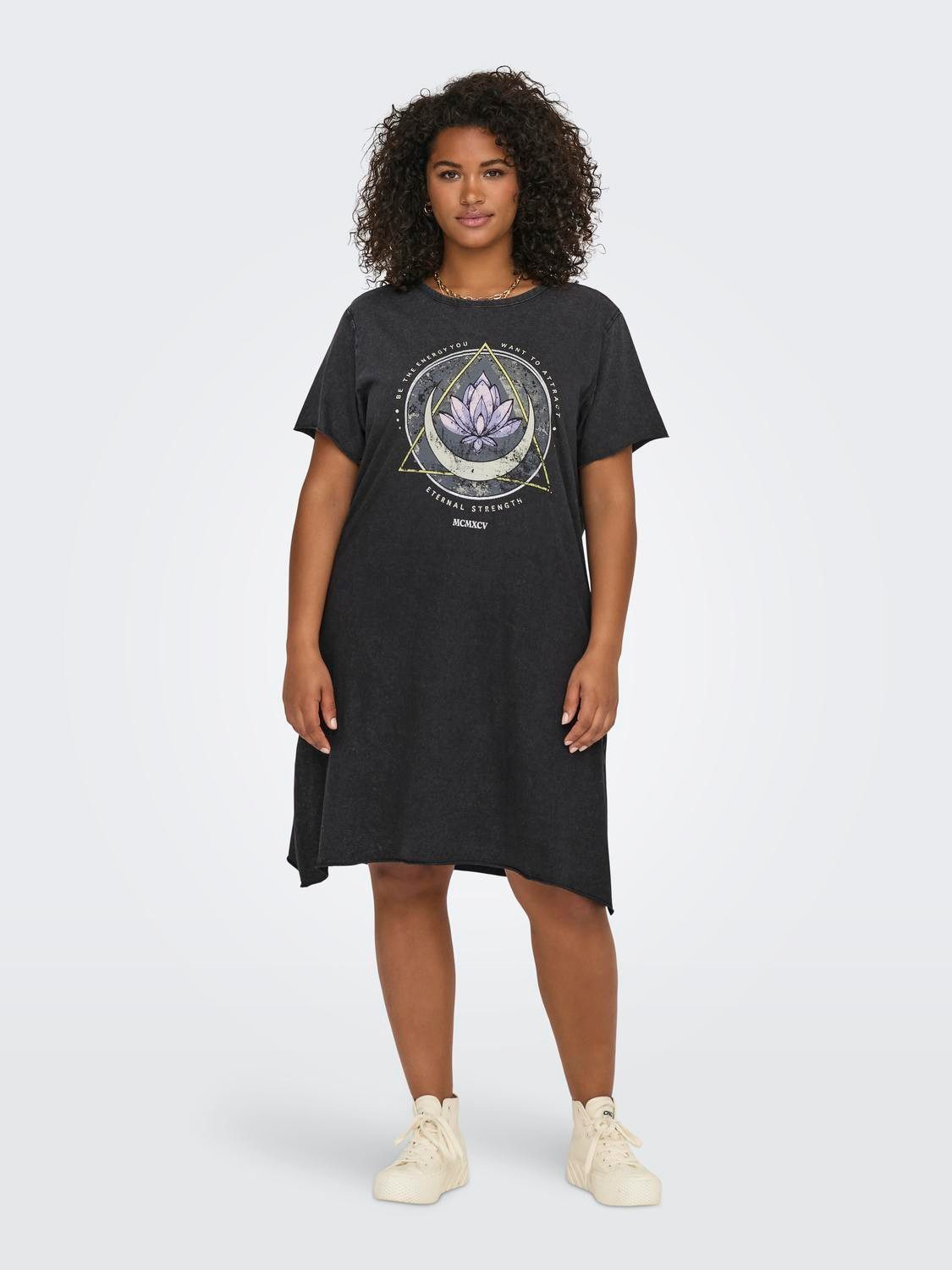 ONLY CARMAKOMA Shirtkleid CARLUCY LIFE SS günstig online kaufen