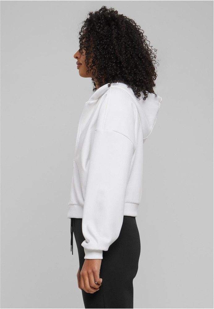 URBAN CLASSICS Sweatjacke "Urban Classics Damen Ladies Cozy Short Zip Hoody günstig online kaufen