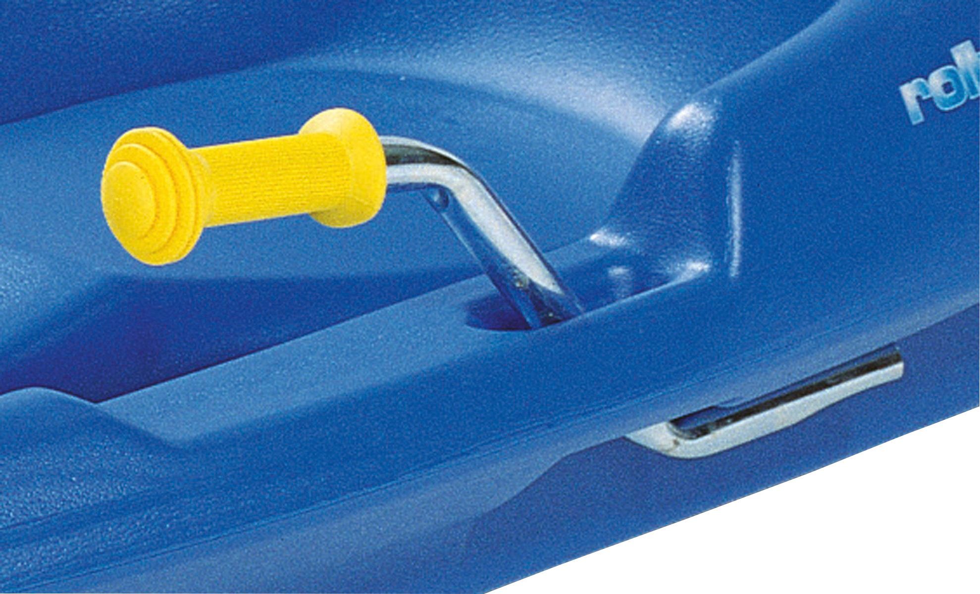 rolly toys® Schlitten rollySnow Max, blau, mit 2 Bremsen aus Metallrohr