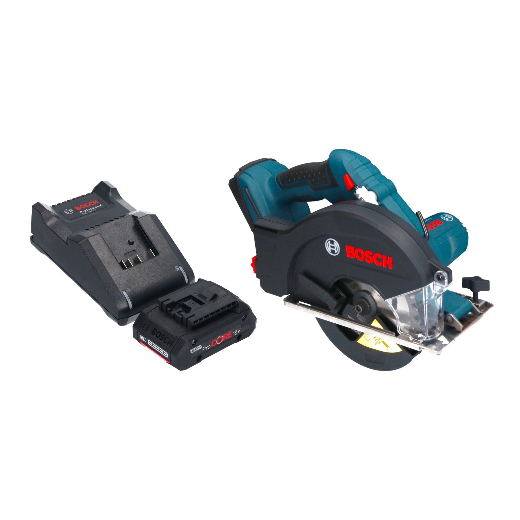 Bosch Professional Akku-Handkreissäge GKM 18V-50 Professional Akku Metall Handkreissäge 18 V 136 mm