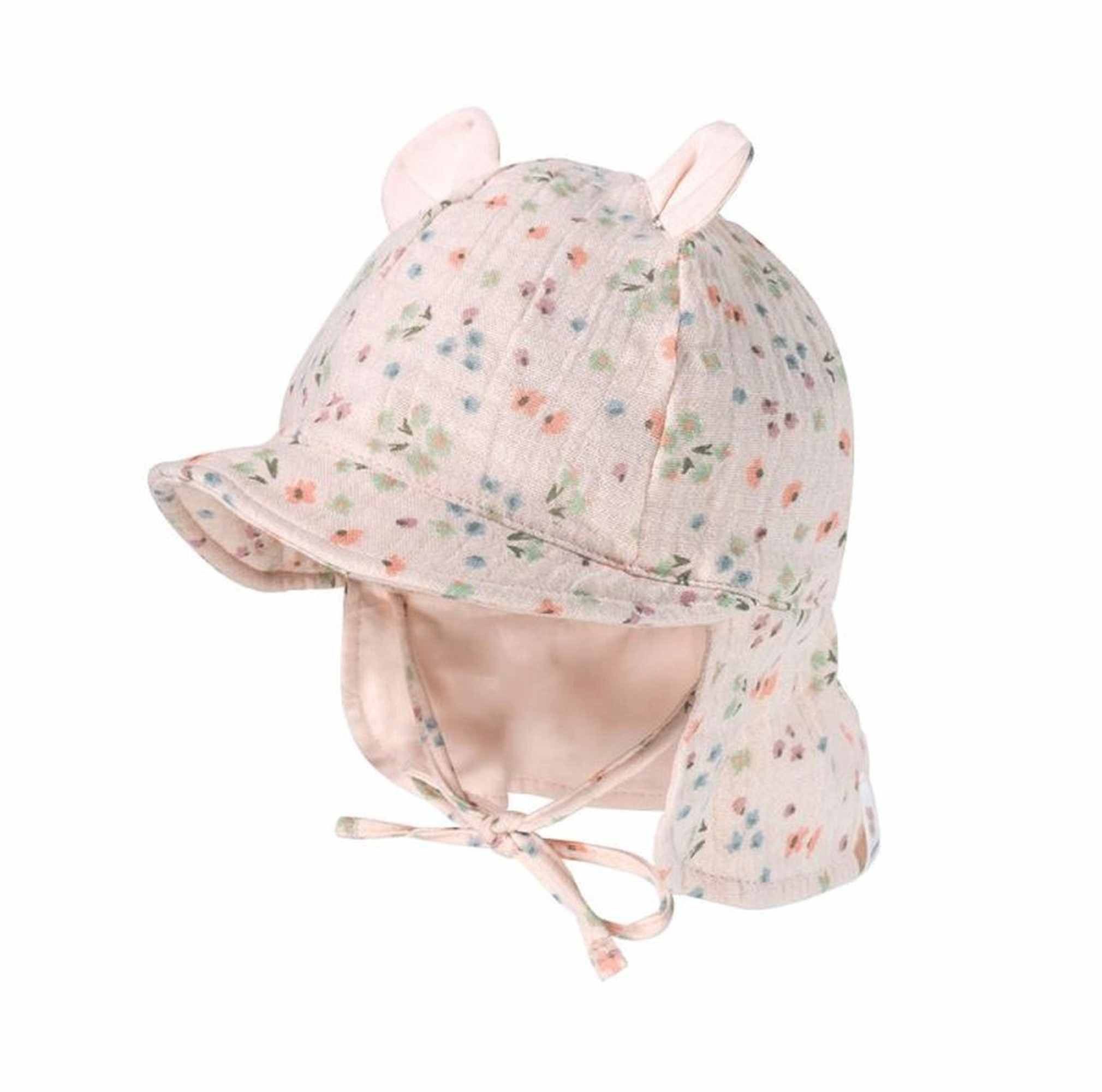 MAXIMO Strohhut Maximo GOTS Baby Schildmütze Öhrchen