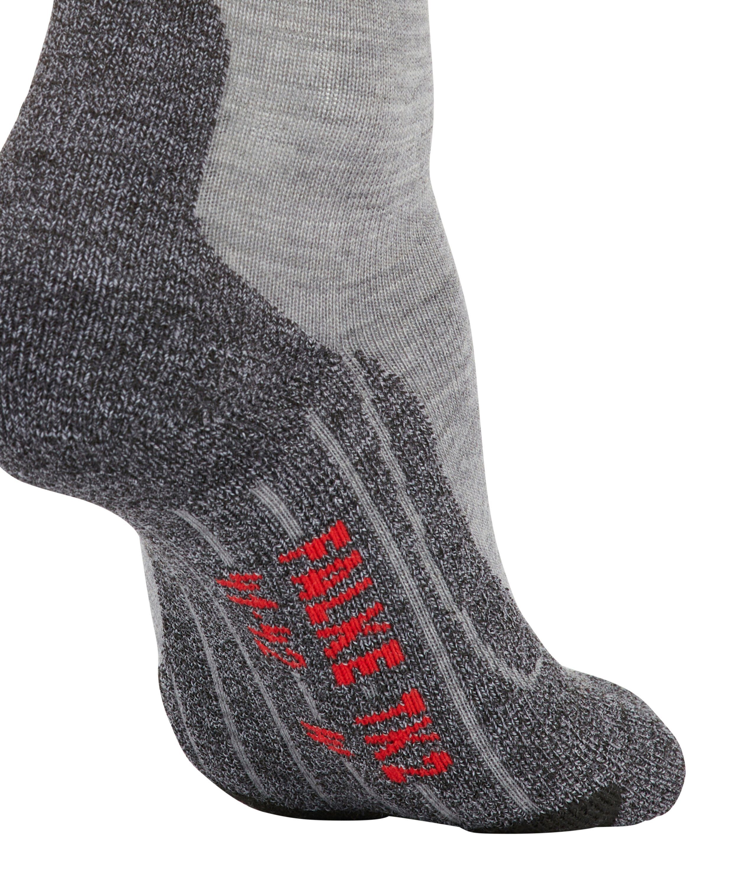 Explore Hoher (3530) Mittelgebirge im Melange Komfort FALKE Wandersocken (1-Paar) TK2 mel m.grey