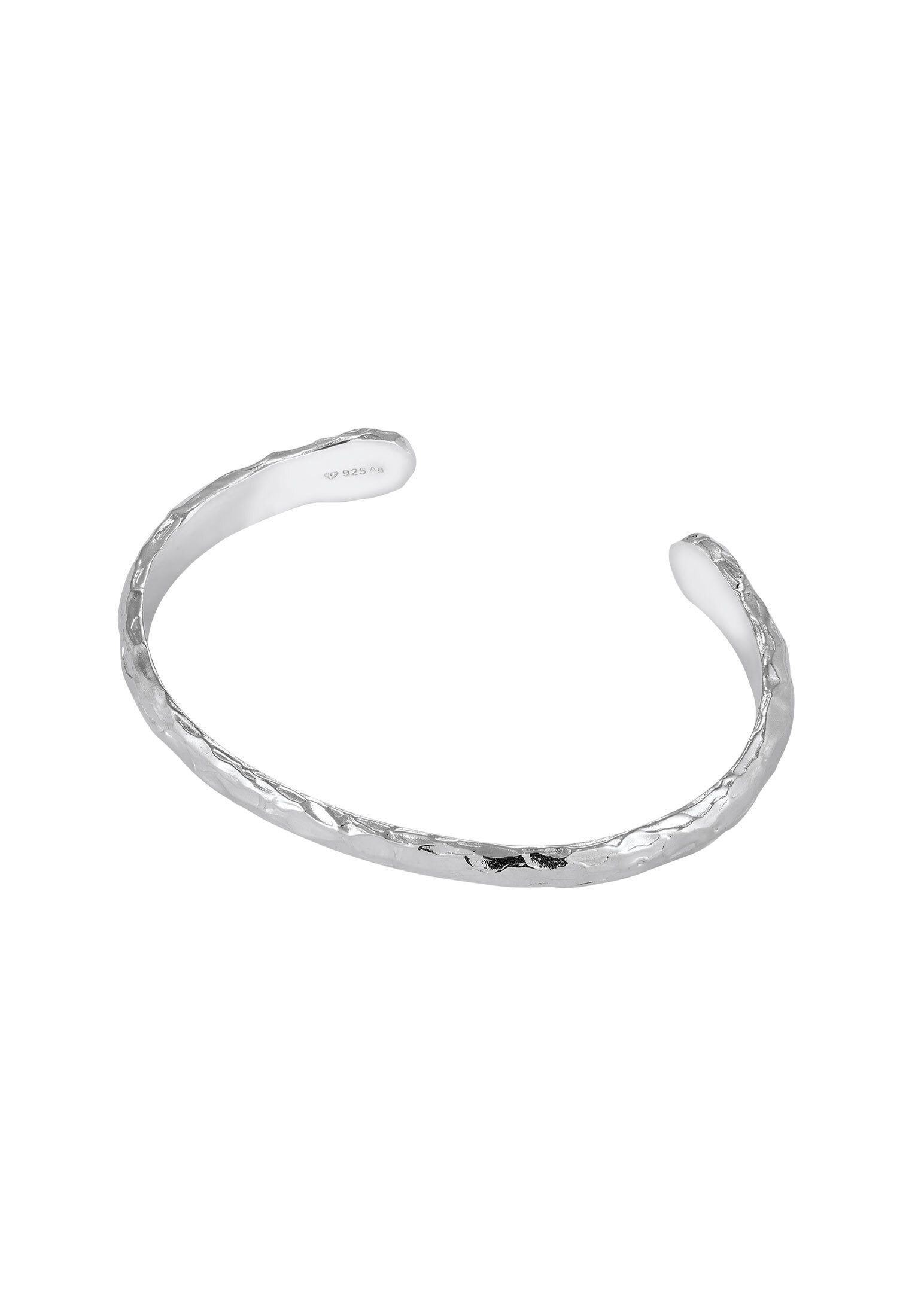 Kuzzoi Armreif Armreif Strukturiert 925 Sterling Silber (kein Set)