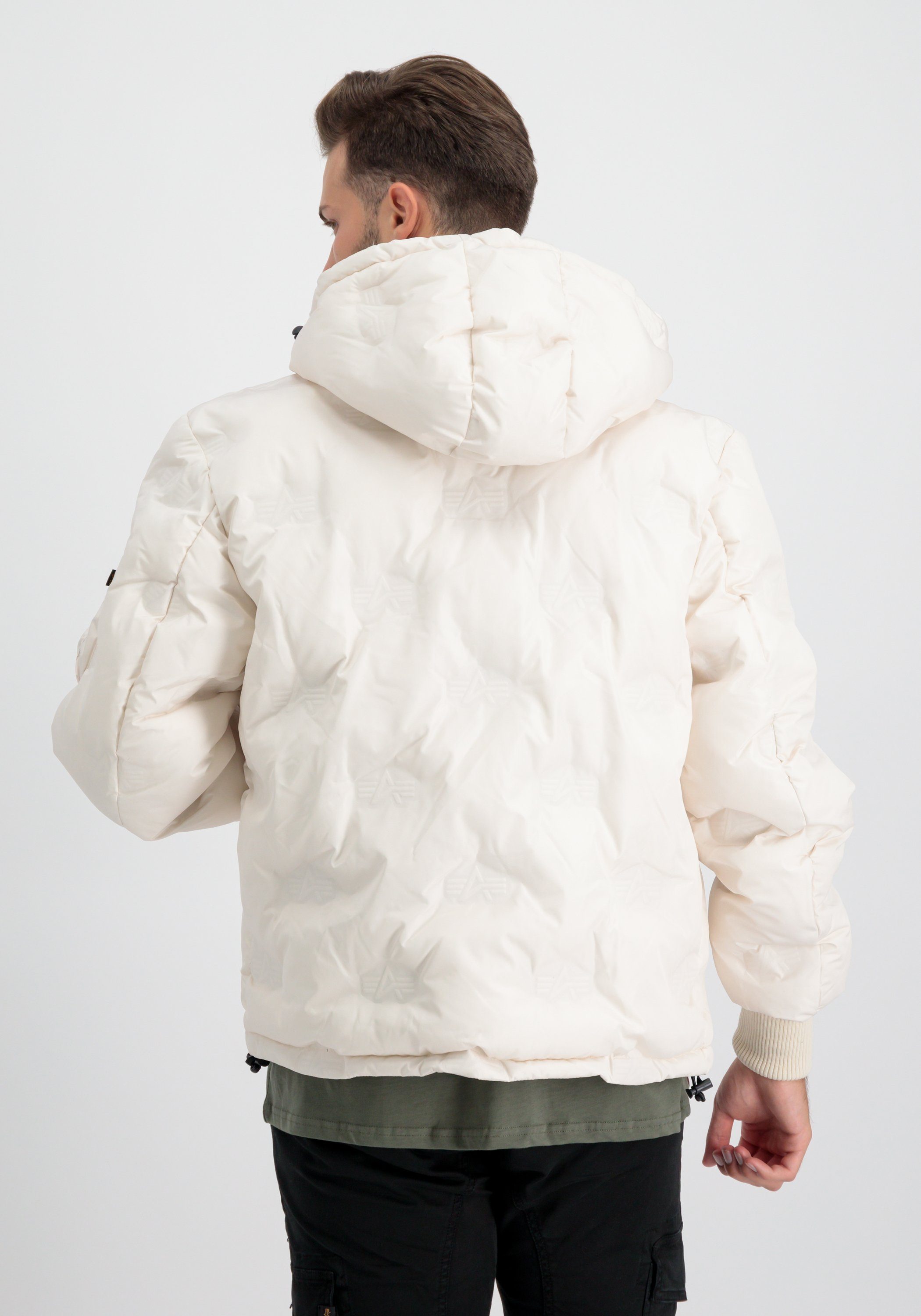 Alpha Industries Winterjacke Hooded Logo Puffer