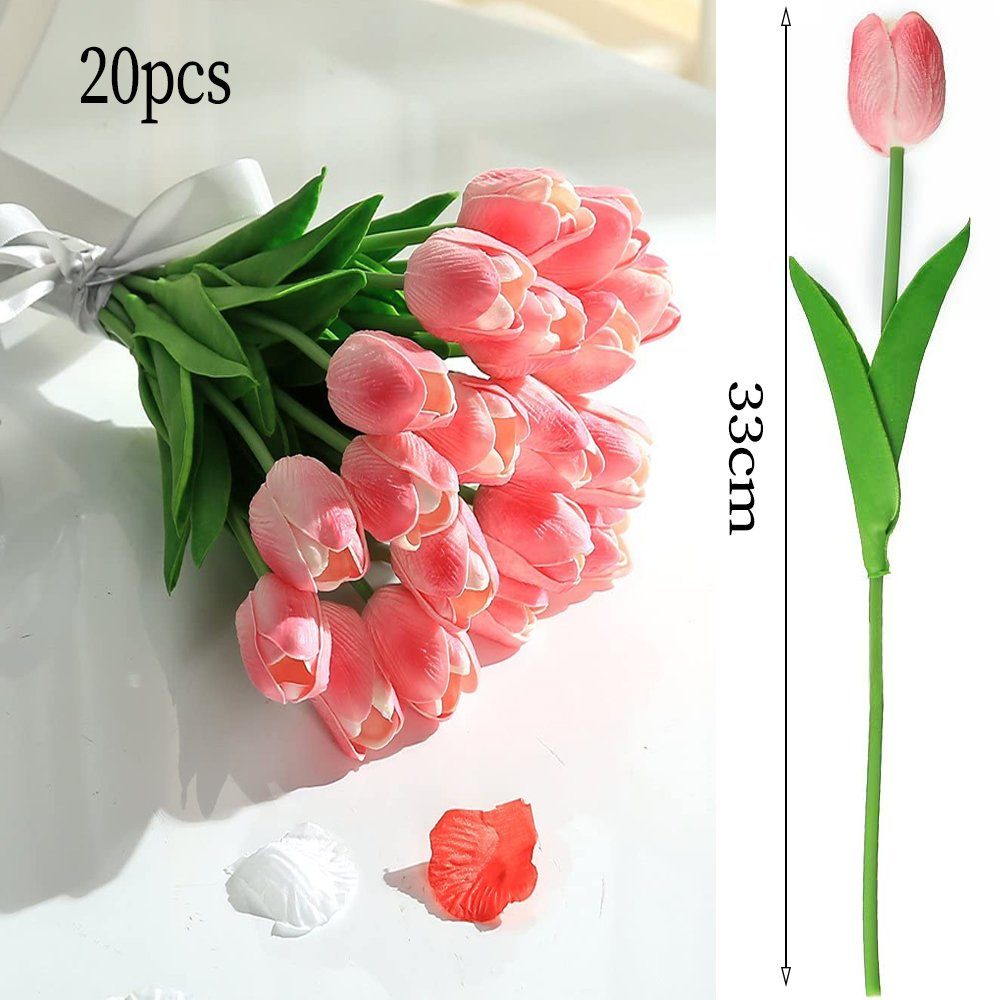 Tulpen gefälschte Tulpen, Jormftte Kunstblumenstrauß