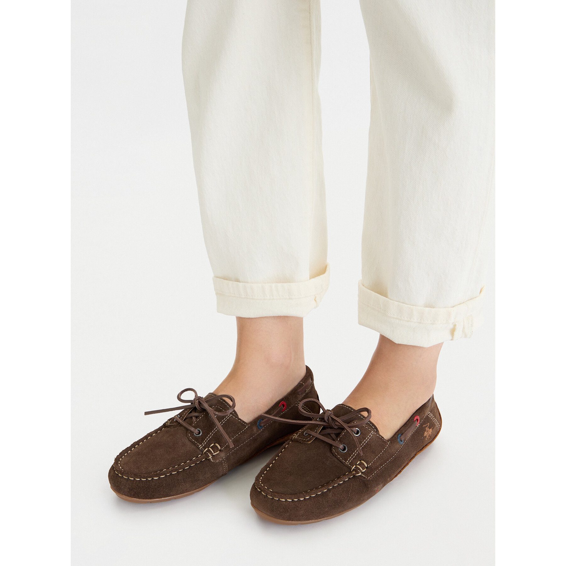 BEVERLY HILLS POLO CLUB Braune Damen-Loafer des Beverly Hills Polo Club Mokassin