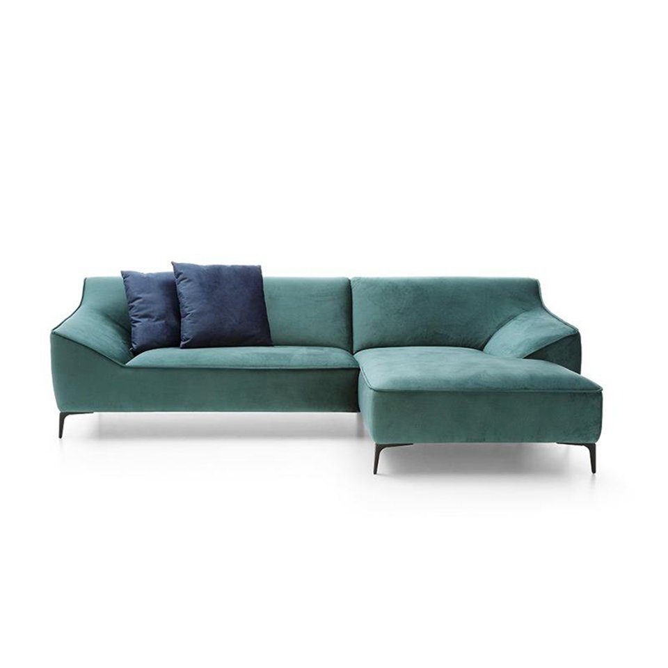 JVmoebel Ecksofa Couch Wohnlandschaft Europe Türkis Ecke, in Ecksofa L-Form Sofa Made Polster