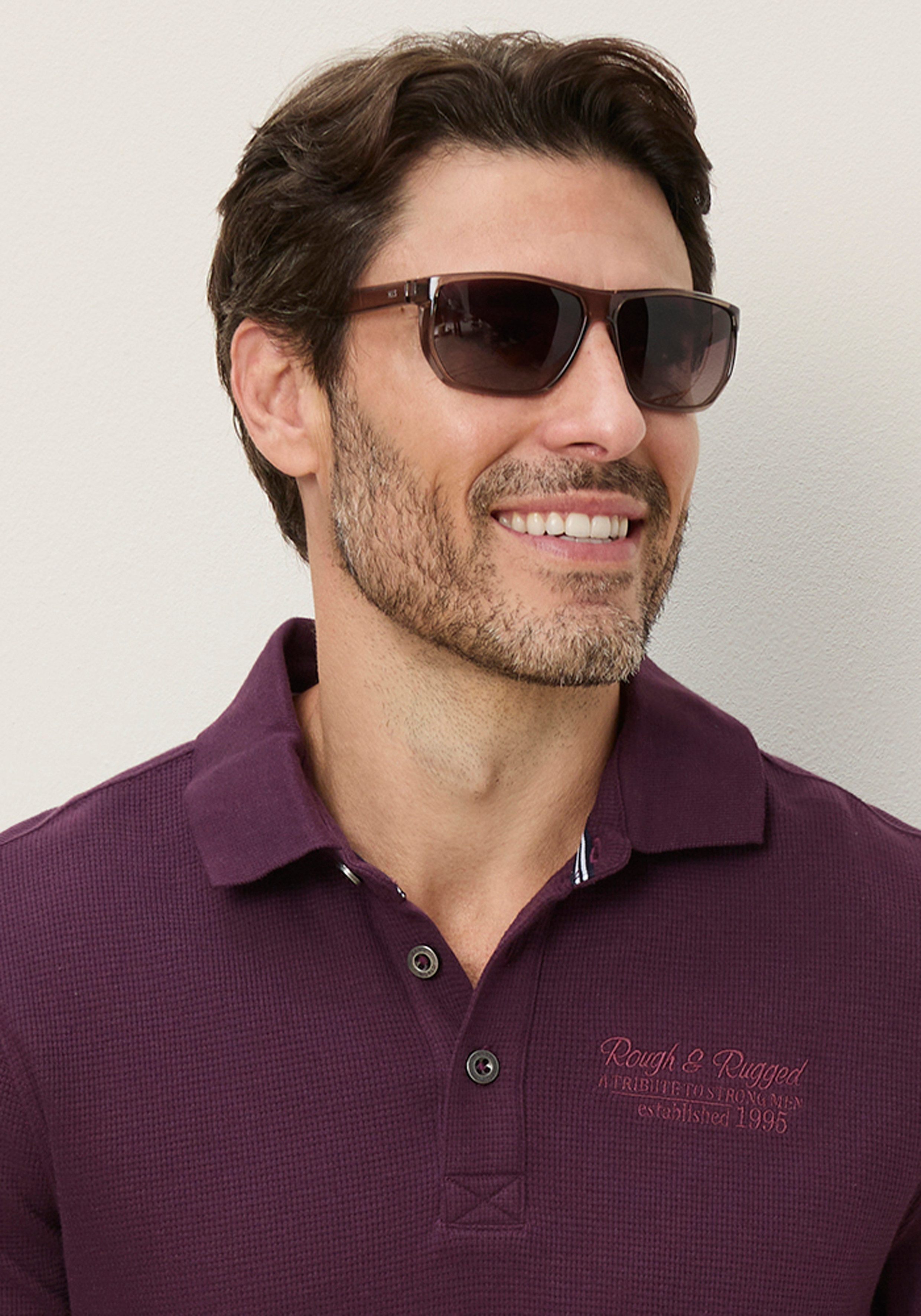 H.I.S Sonnenbrille Polarisierende Gläser reduzieren störende Reflexionen beim Tragen (Set, 3-St., inklusive Softbeutel und Etui) sportlich-modischer Stil für SI – Bild 4 von 5