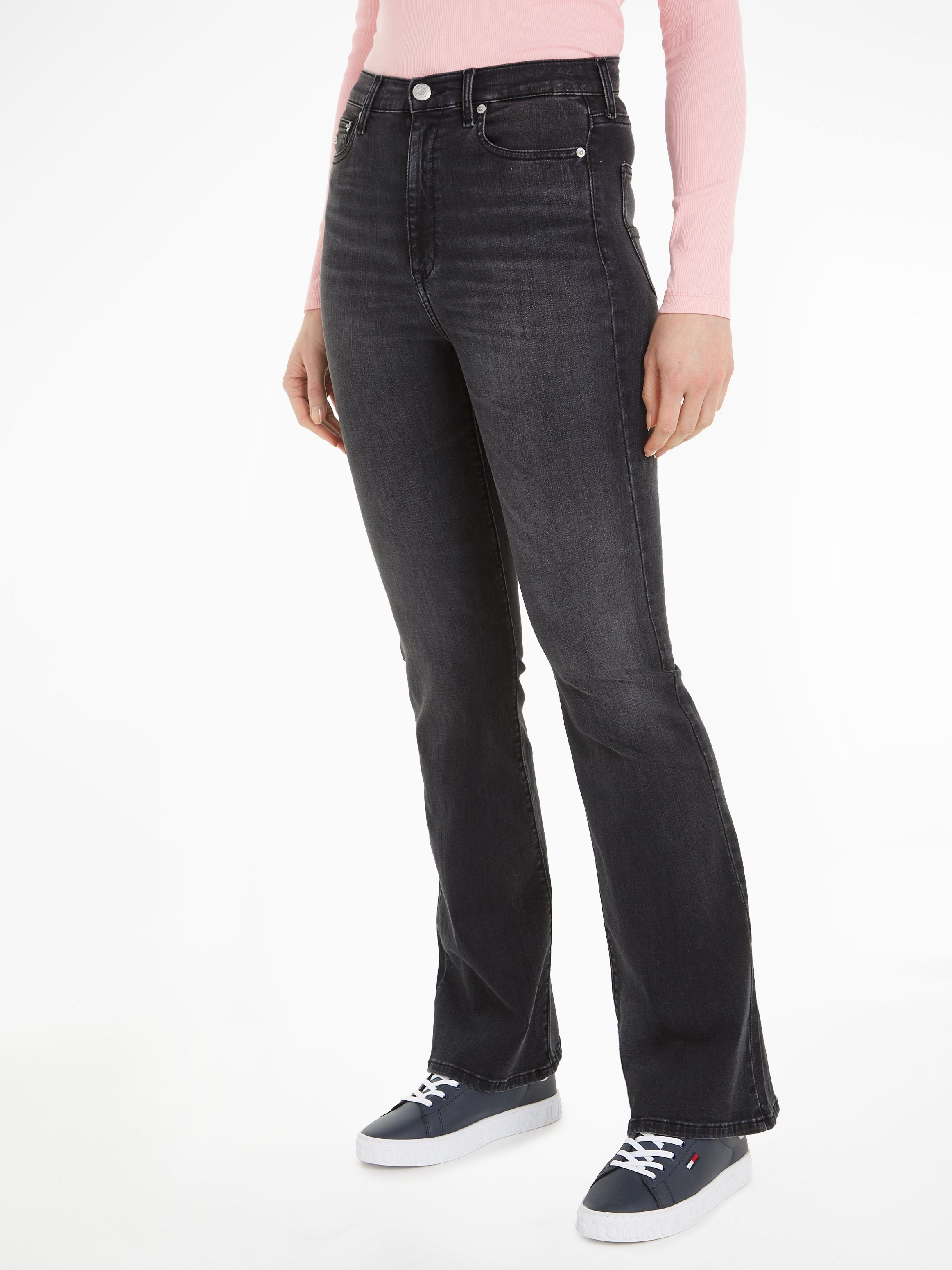 Tommy Джинсы Bequeme Джинсы Sylvia mit Markenlabel