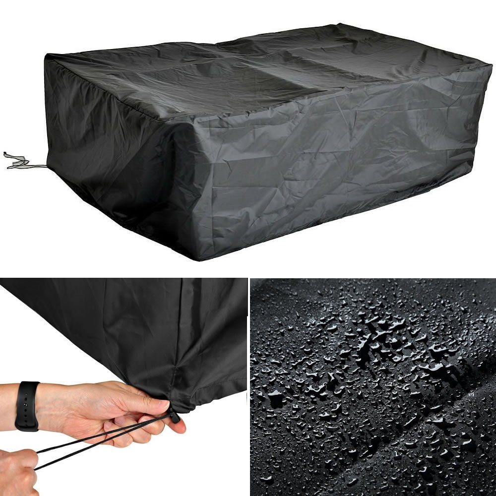 Mucola Gartenmöbel-Schutzhülle Schutzhülle 262x192x70 Abdeckplane Rattan Ga günstig online kaufen