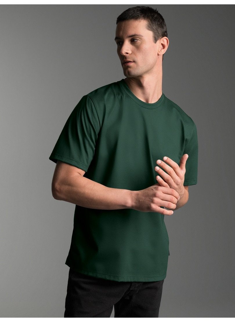 Trigema T-Shirt TRIGEMA T-Shirt aus 100% Baumwolle (1-tlg)