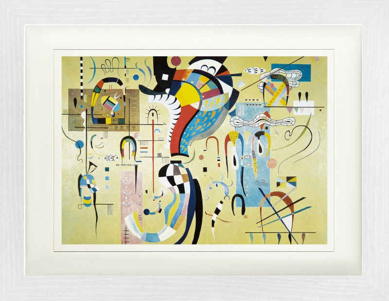 1art1 Bild mit Rahmen Wassily Kandinsky - Milieu Accompagné, 1937