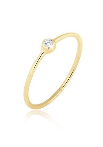 Кольцо »375 Gelbgold Solitä...