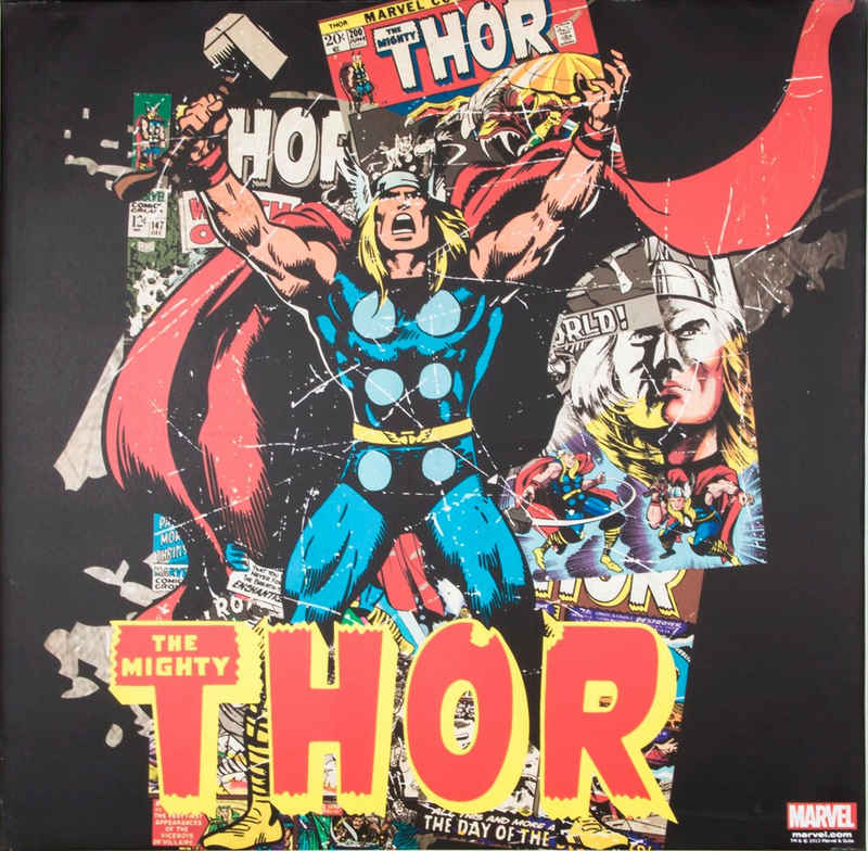 MARVEL Leinwandbild »The Mighty Thor«, (1 Stück)