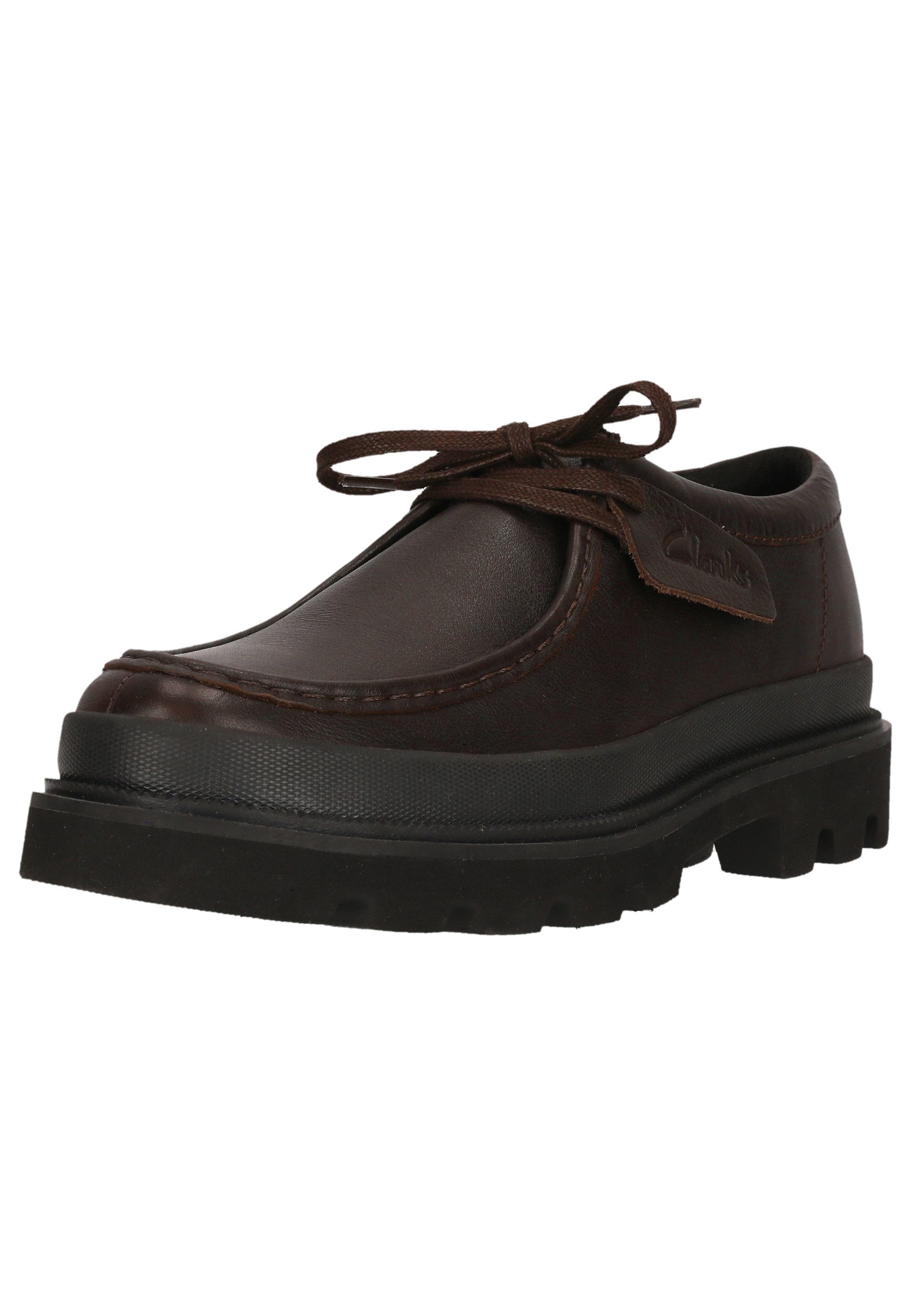 Clarks Badell Seam Schnürschuh mit klobiger EXTRALIGHT-Sohle
