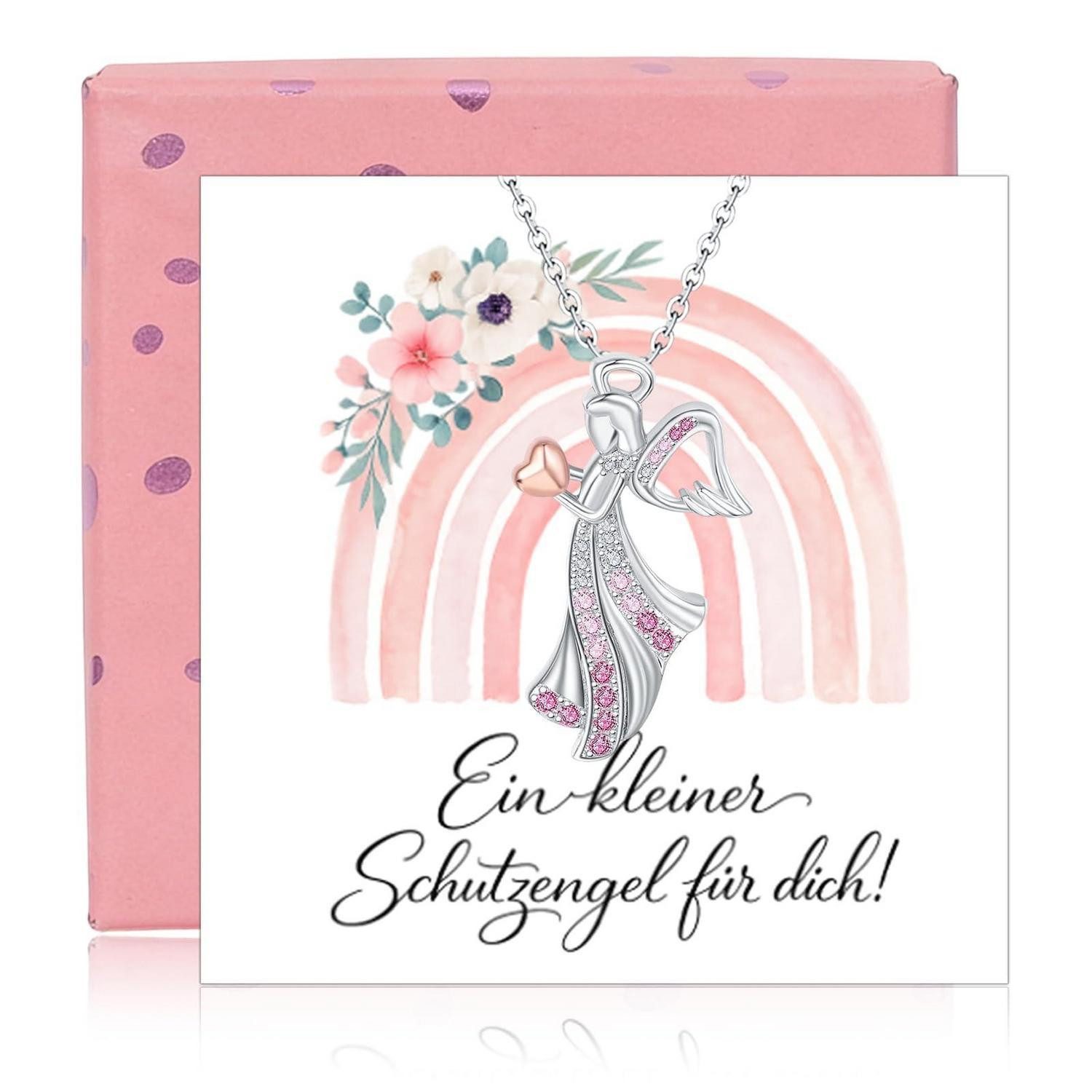 LuxusKollektion Kette mit Anhänger Schutzengel Kette Geschenkset für Kinder