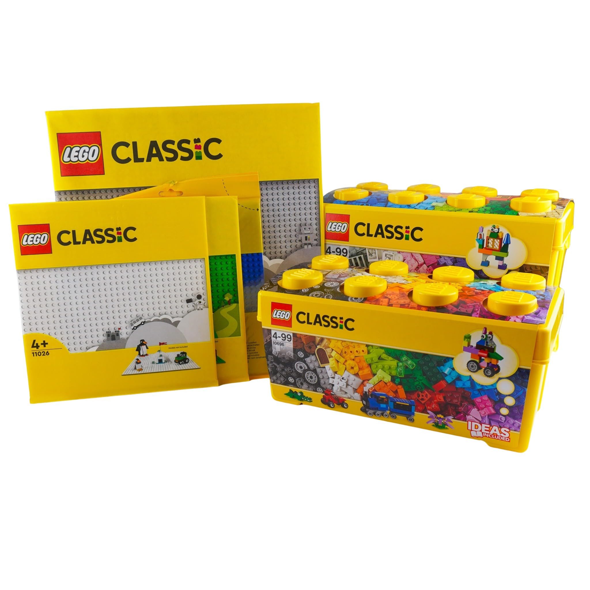 LEGO® LEGO® Classic Family Pack 2 Bausteinboxen & 4 Grundplatten - Menge 1x günstig online kaufen