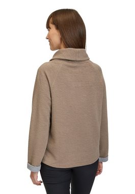 Betty Barclay Sweatshirt mit hohem Kragen (1-tlg) Glitzersteine