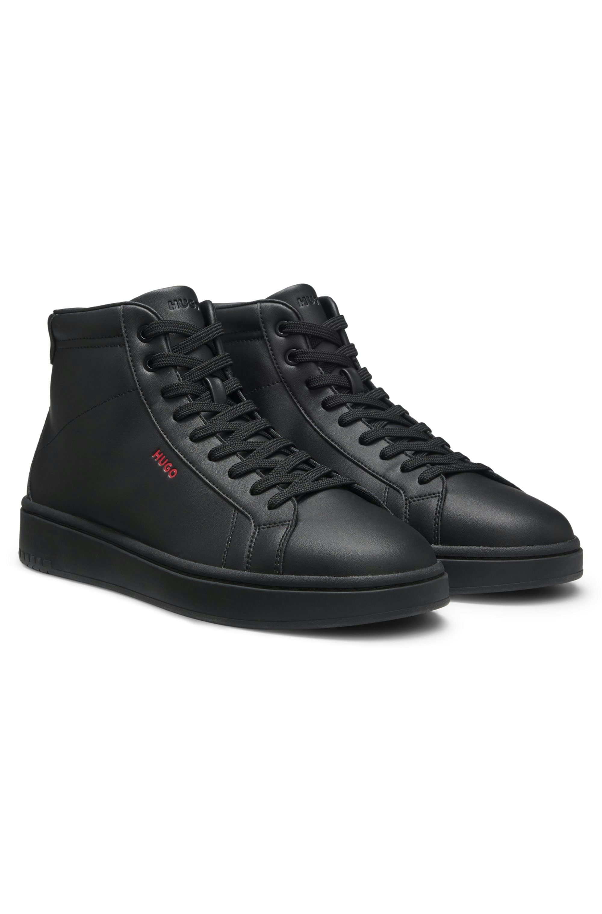 HUGO Neston Sneaker Cupsole Sneaker, Freizeit Schnürboots in cleaner Optik