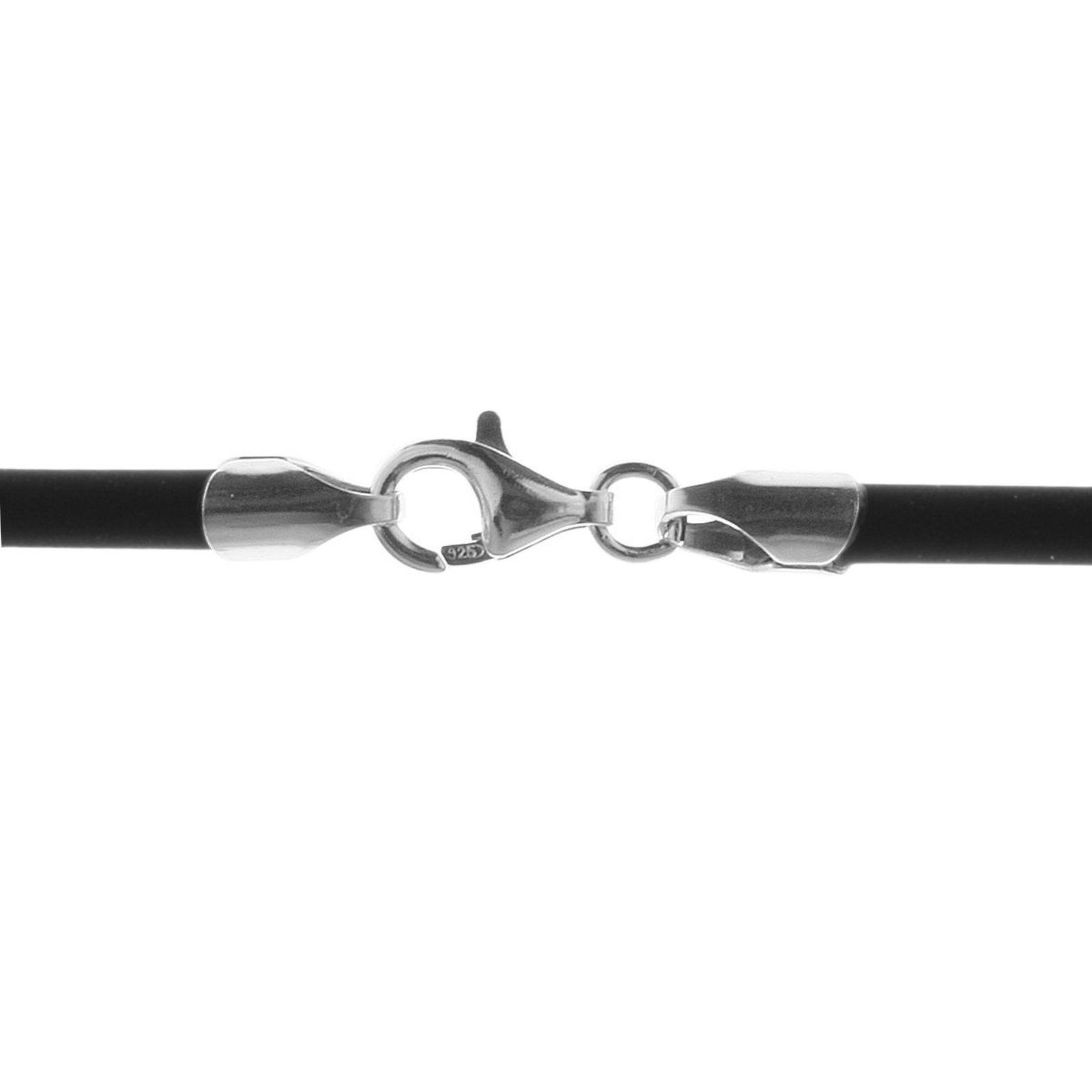 OSTSEE-SCHMUCK Silberkette - Kautschuk 3,0 mm günstig online kaufen