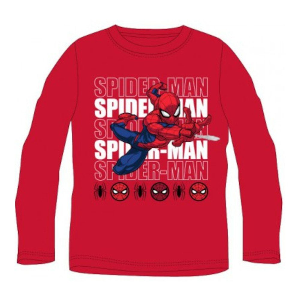 EplusM T-Shirt Stylisch für und Langarmshirt Jungen, Spiderman Bequem