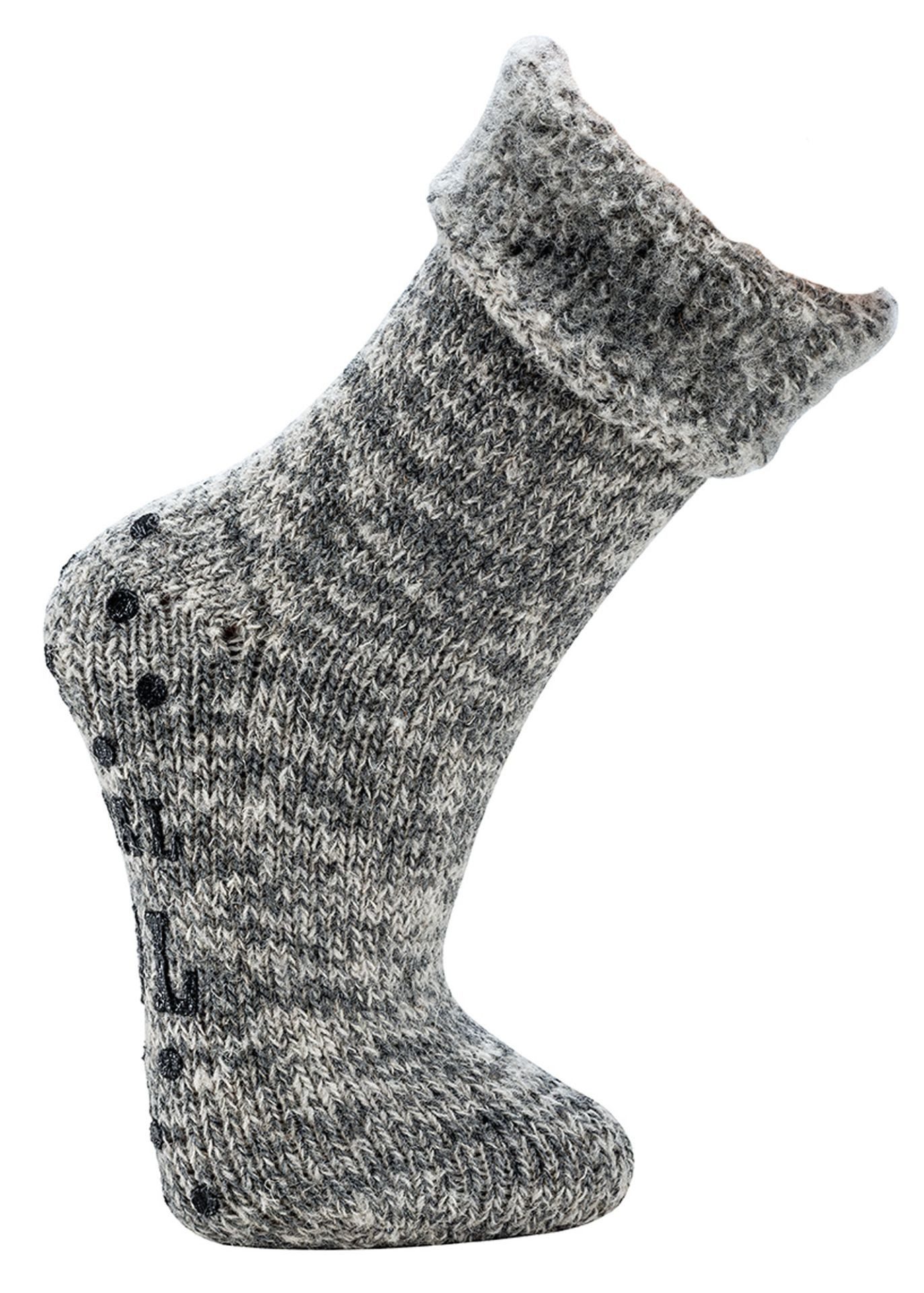 Wowerat ABS-Socken 1 Paar THERMO-Wollsocken mit ABS-Druck, mit Umschlag, ex günstig online kaufen