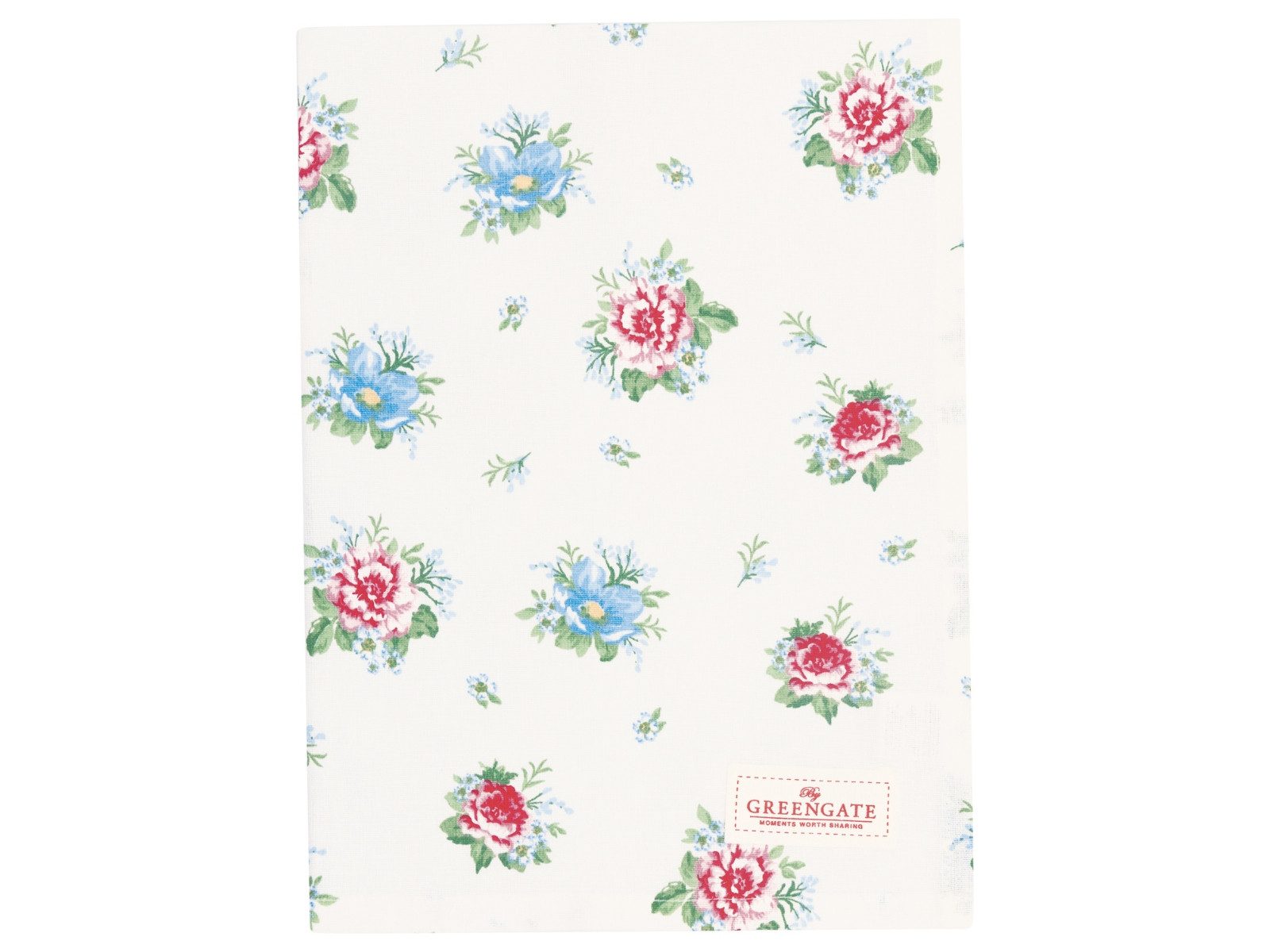 Greengate Geschirrtuch Alivia Geschirrtuch white 70x50cm