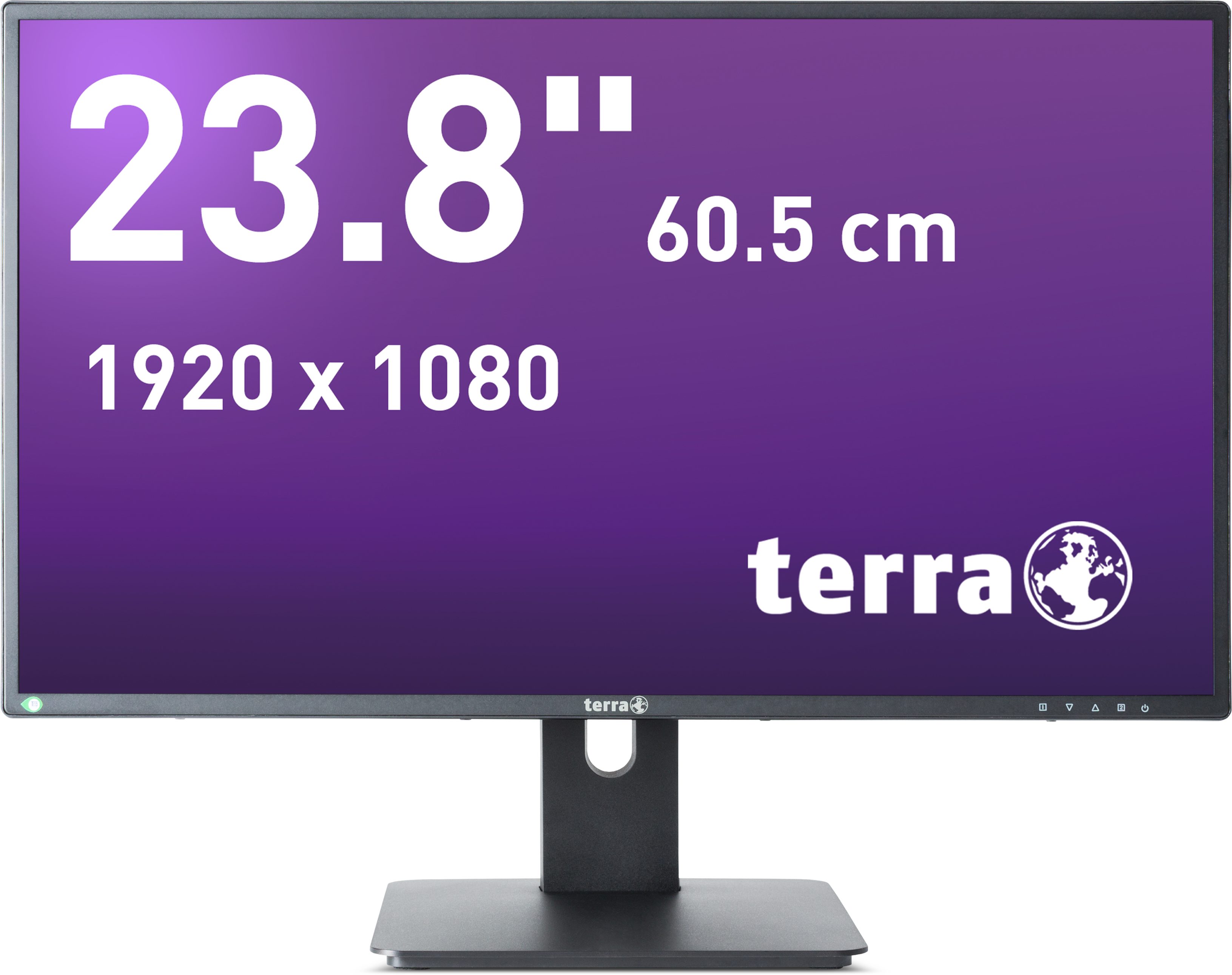 TERRA LCD/LED 2456W PV V3 schwarz DP, HDMI GREENLINE PLUS LCD-Monitor (60,50 cm/23,80 ", 1920 x 1080 px, Full HD, 5 ms Reaktionszeit, 75 Hz, IPS, IPS Paneltechnologie, 75 Hz Bildwiederholrate, Höhenverstellbar)