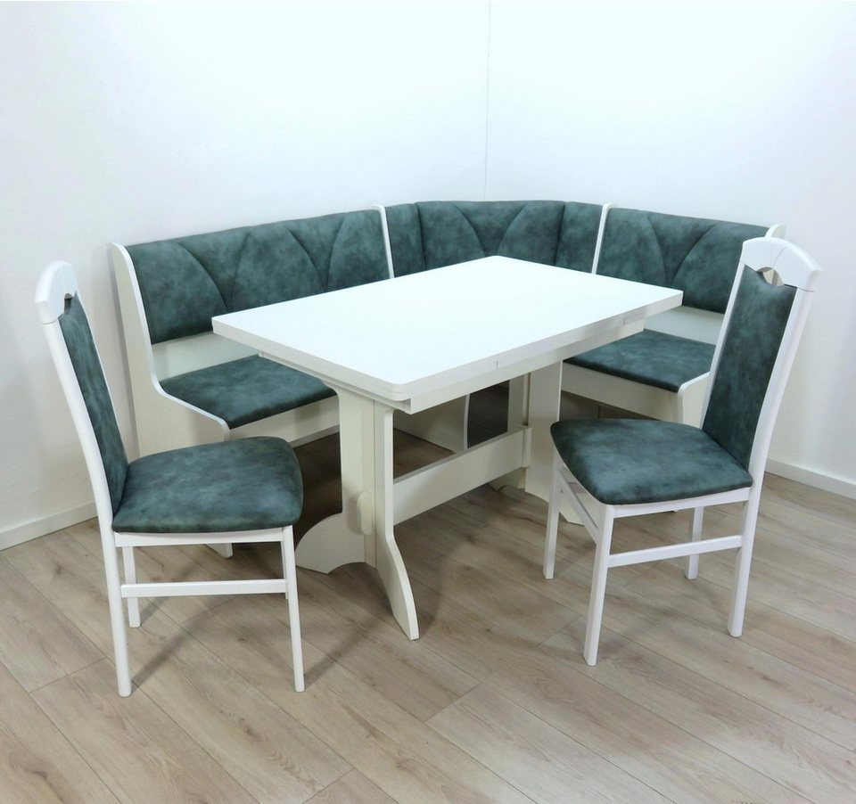 truheneckbank weis, eckbankgruppe mit truheneckbank (4-tlg.) kaufen | otto, Design ideen