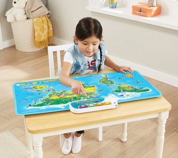 Vtech® Lernspielzeug School & Go, Interaktive Weltkarte, für Boden und Wand