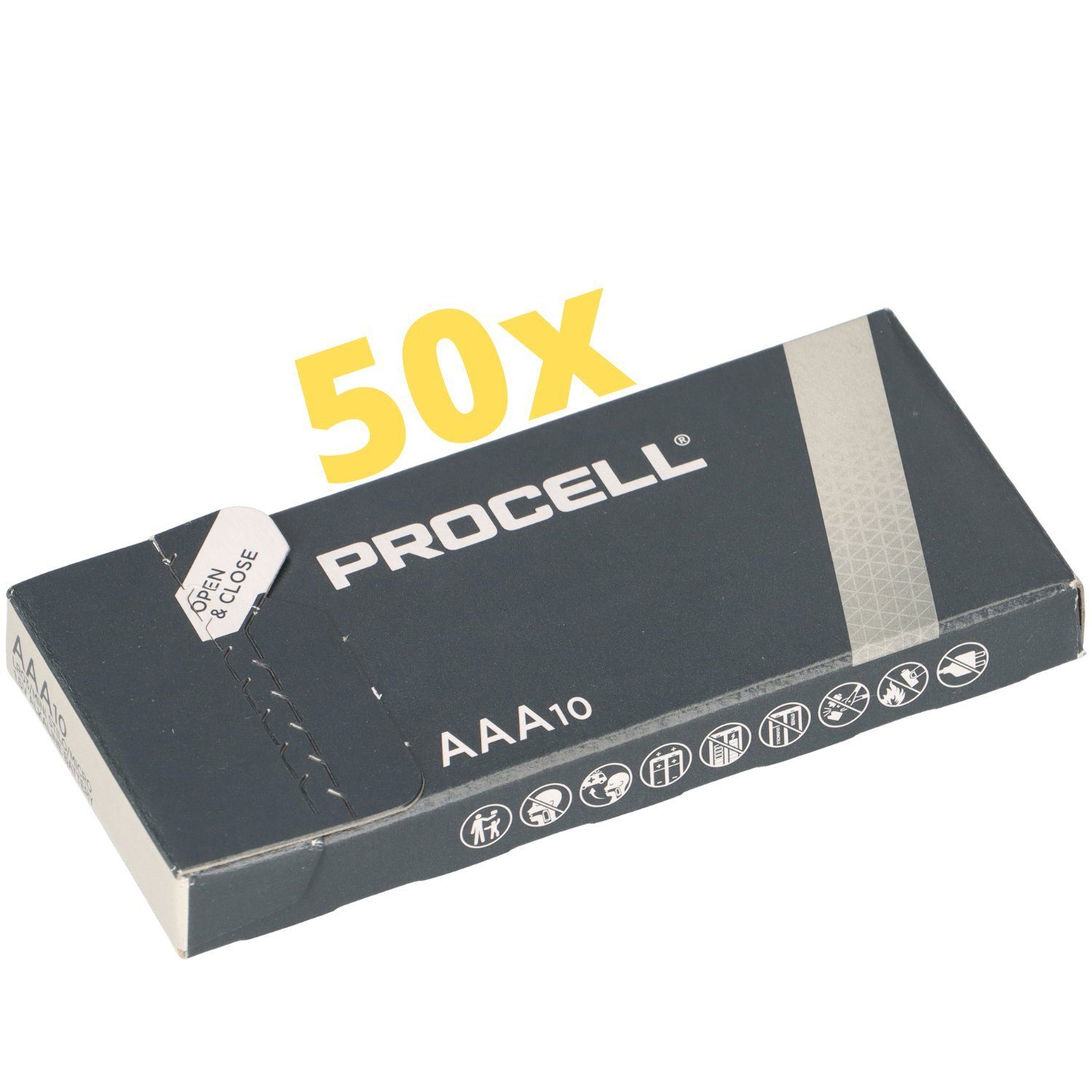 Duracell 500x Duracell Procell MN2400 Micro Batterie Batterie