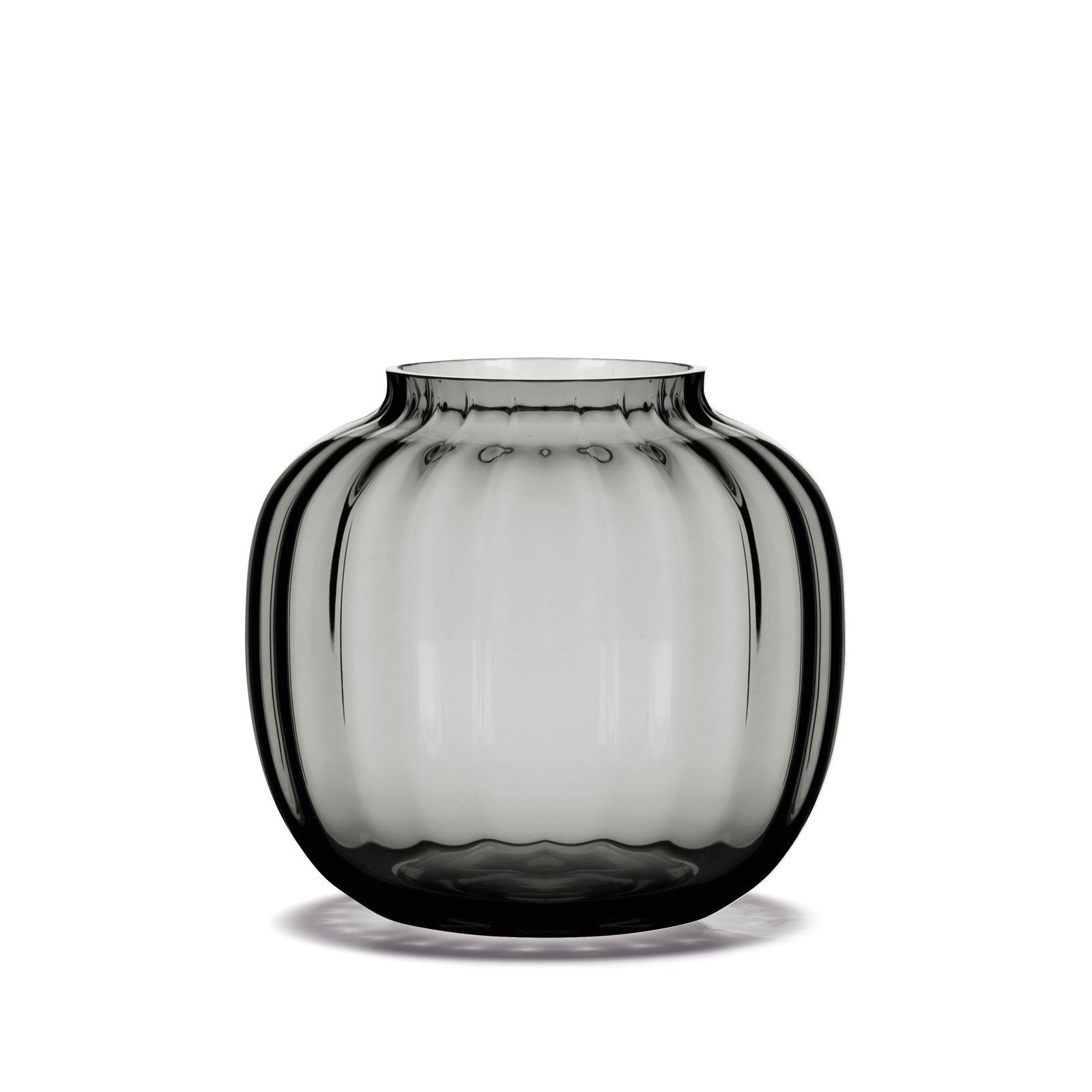 HOLMEGAARD Dekovase PRIMULA Vase Glas Smoke 12,5 cm (h), PRIMULA Vase Glas Smoke 12,5 cm (h)