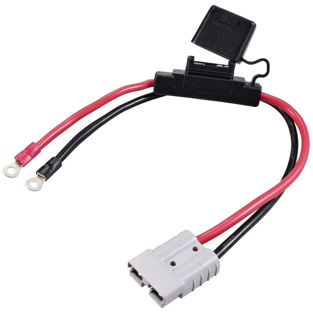 TRU COMPONENTS Rundstecker TRU COMPONENTS TC-12195704 Adapterkabel 8.36 mm² 50 A Kabellänge 40 c, TC-12195704