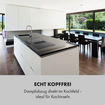 Klarstein Induktions-Kochfeld CGCH3-FullHouse-2.0 CGCH3-FullHouse-2.0, DownAir Abzugshaube Induktions-Kochfeld