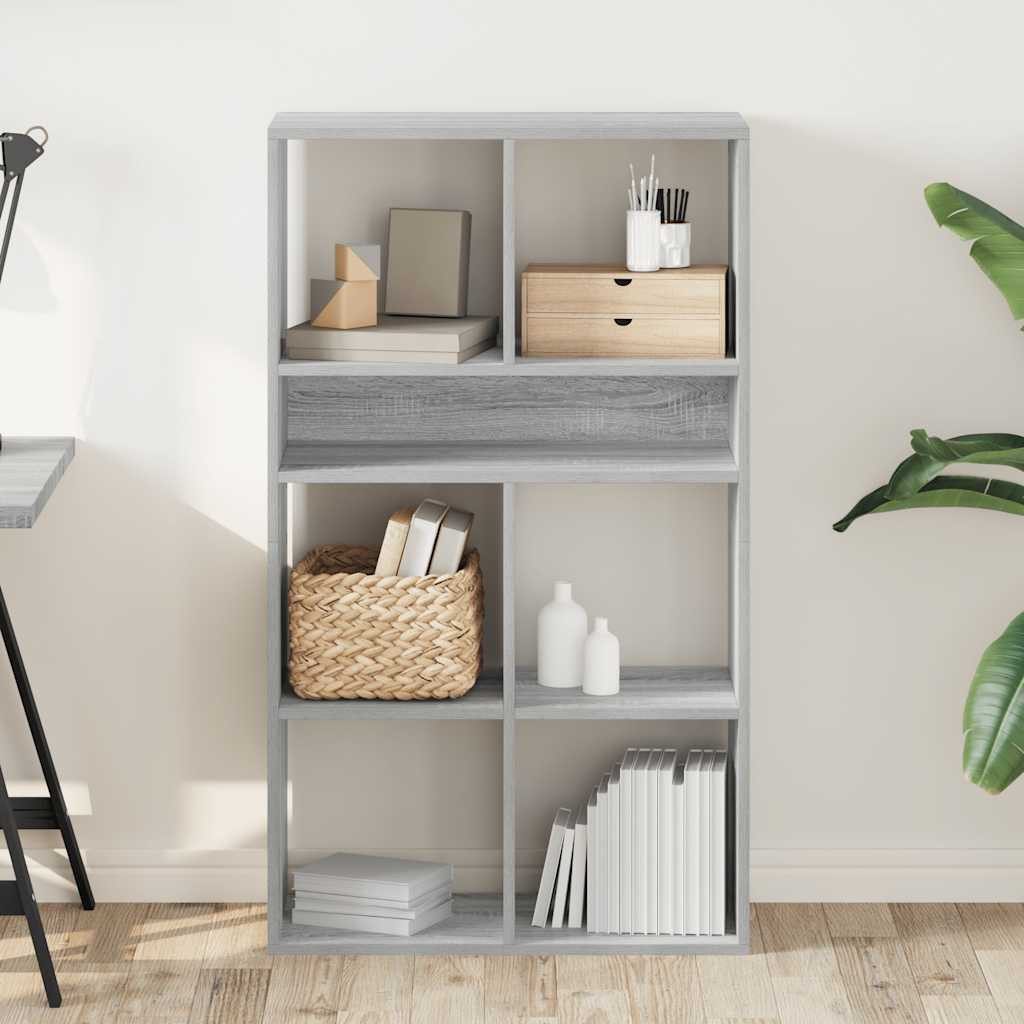 vidaXL Bücherregal Bücherregal Grau Sonoma 66x31x112 günstig online kaufen