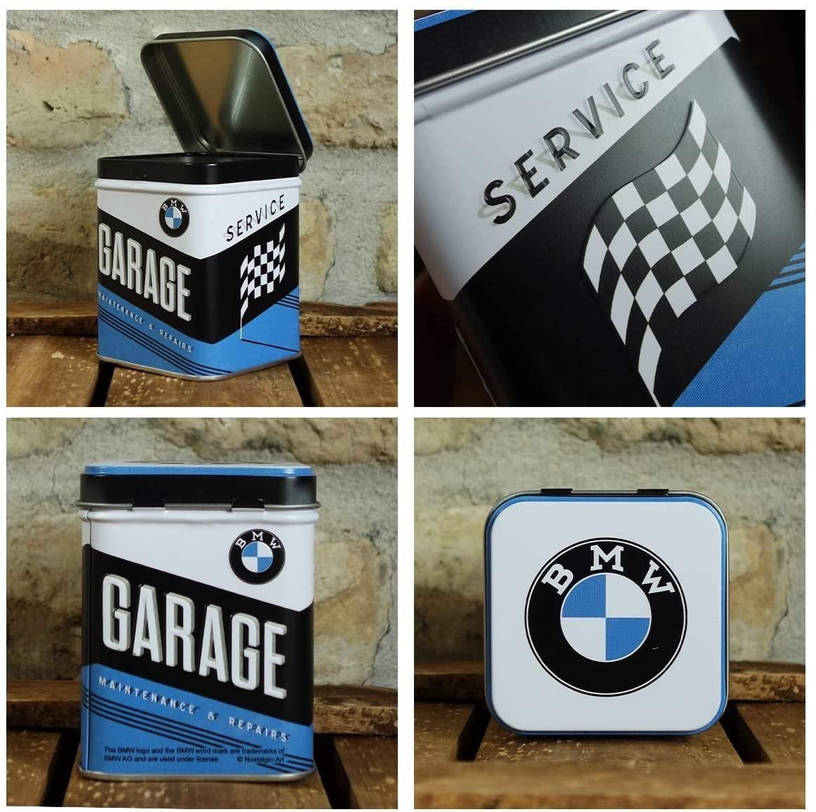 Vorratsdose - Gewürzdose BMW Teedose Garage Teedose Nostalgic-Art