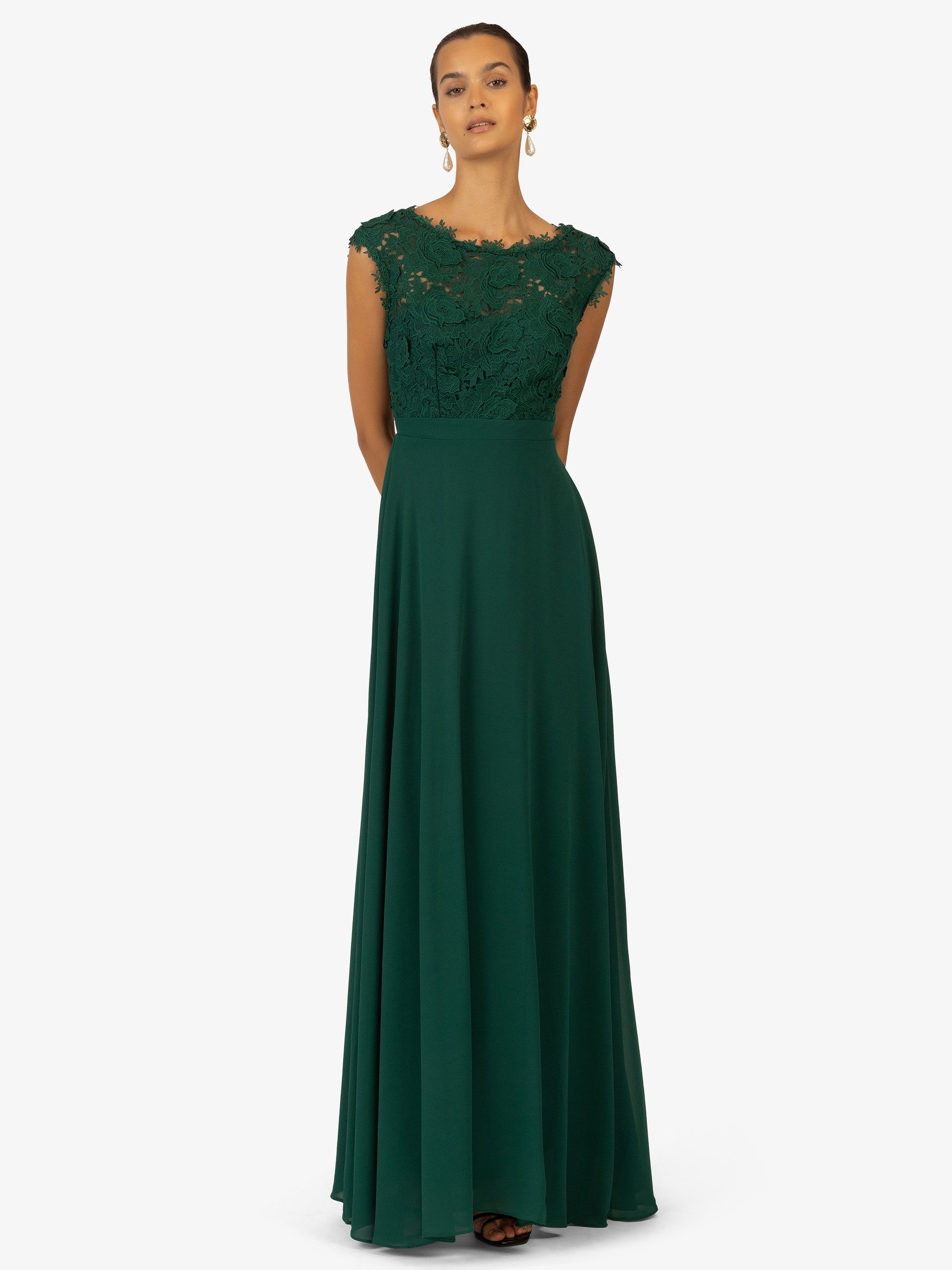 Kraimod Abendkleid mit Hoher Rundhalsausschnitt günstig online kaufen