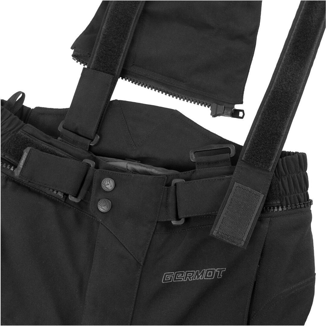 Germot Motorradhose MotoQueen wasserdichte Damen Motorrad Textilhose Knieprotektoren enthalten