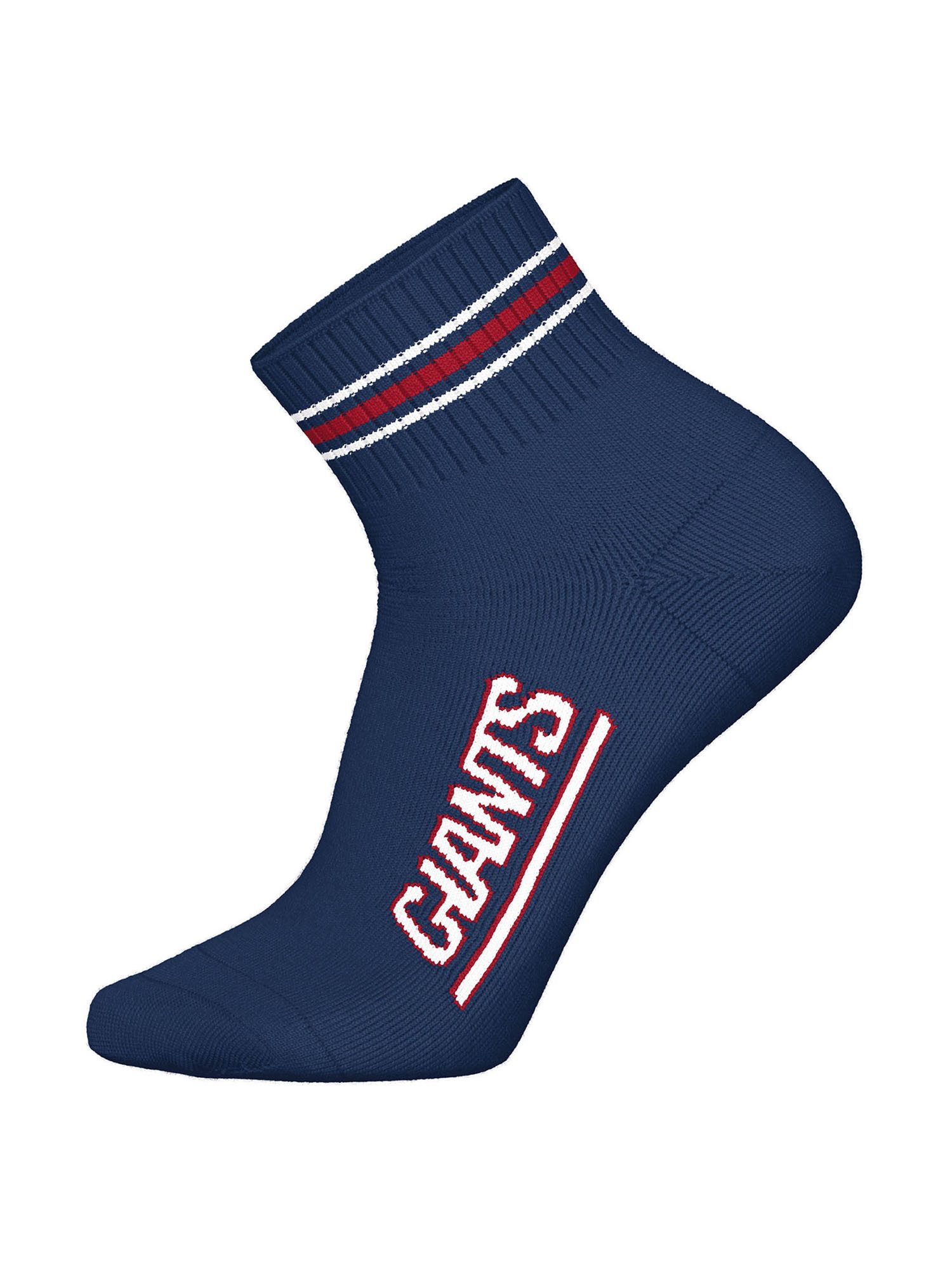 NFL Freizeitsocken NY Giants Quarter (6-Paar) Casual Socken, Alltagssocken, Bequeme Socken