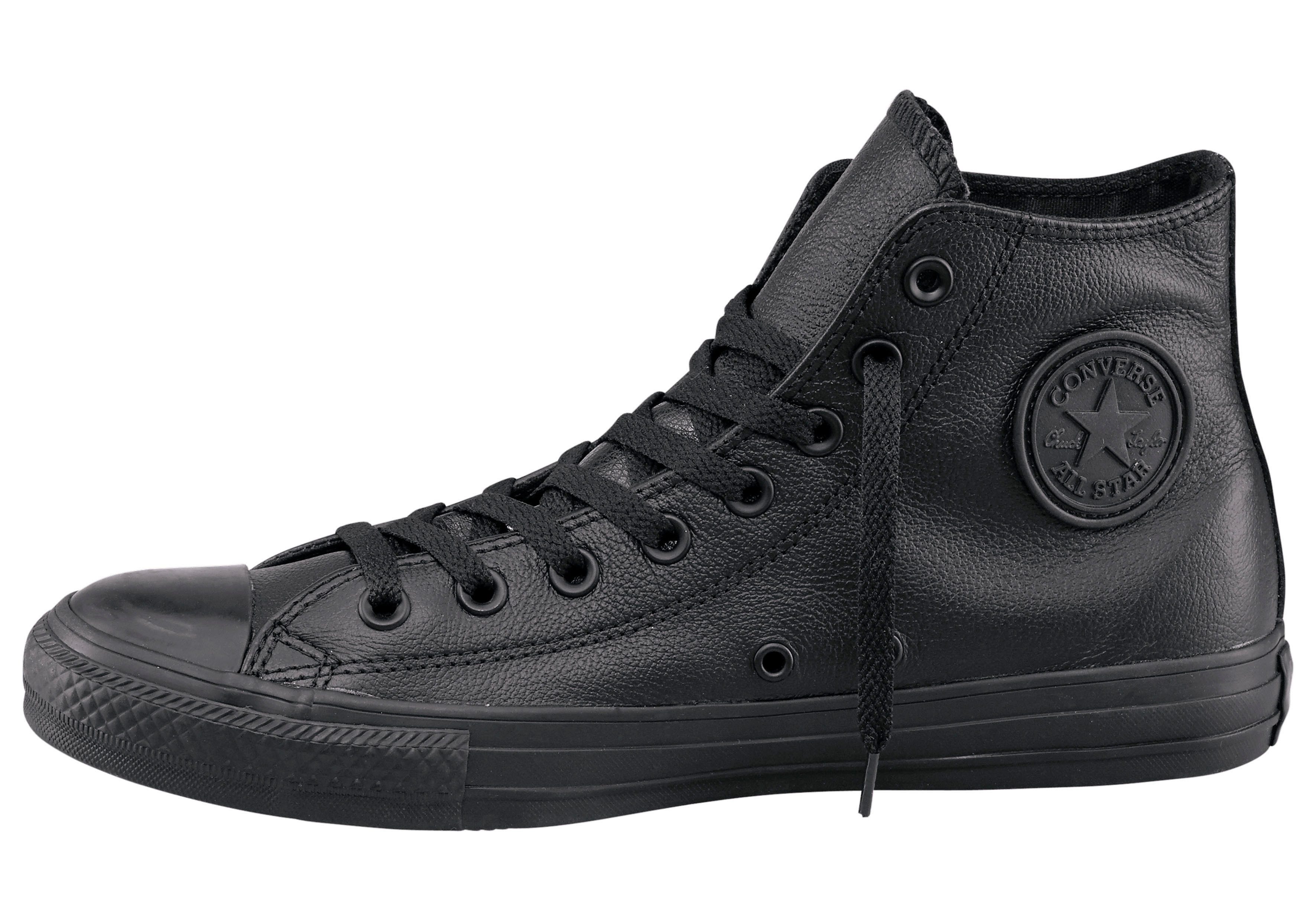 Converse Chuck Taylor All Star Hi Monocrome Leather Sneaker Monocrom
