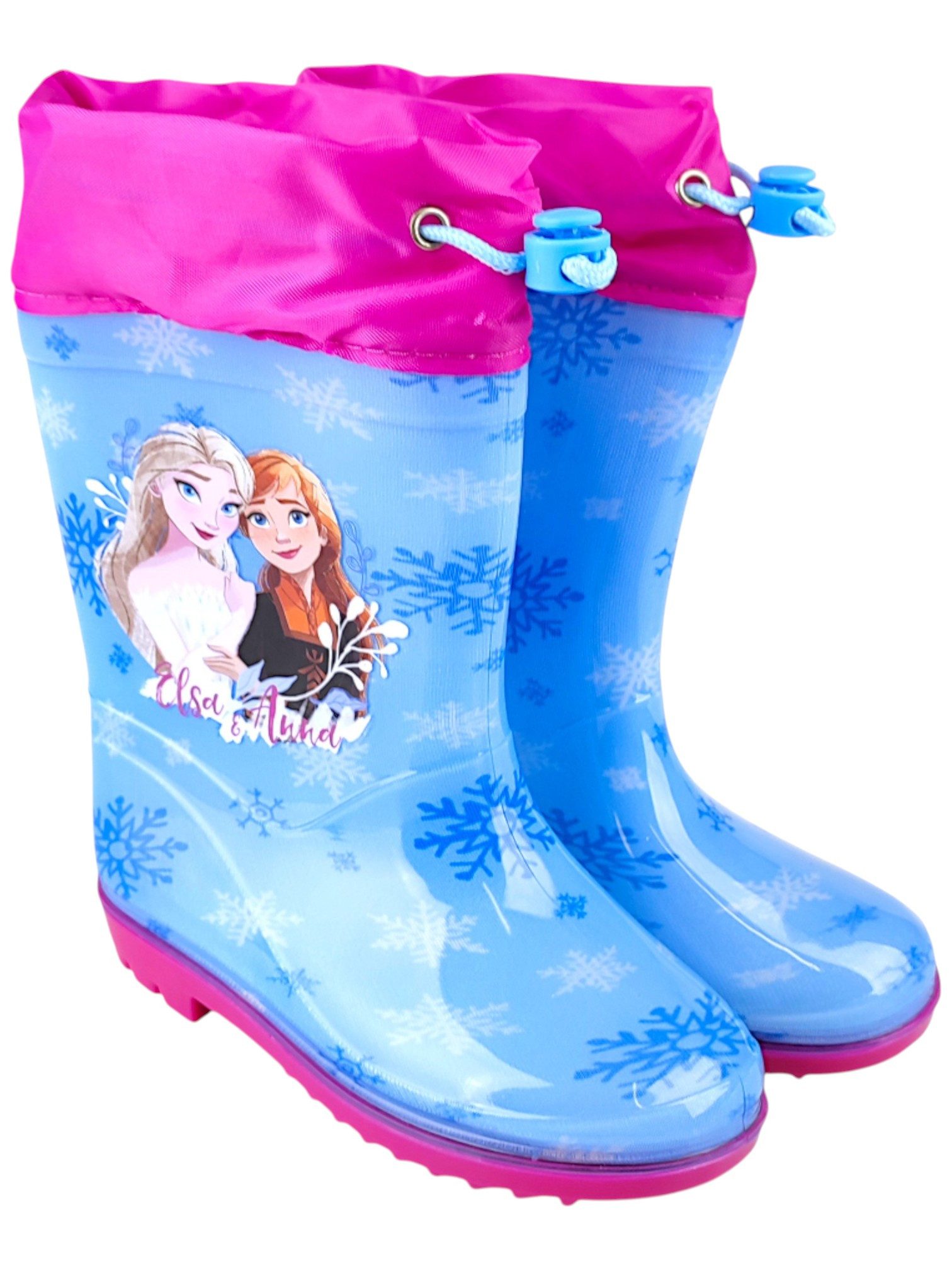 Disney Frozen Elsa & Anna Gummistiefel Mädchen Regenstiefel Gr. 24 - 32