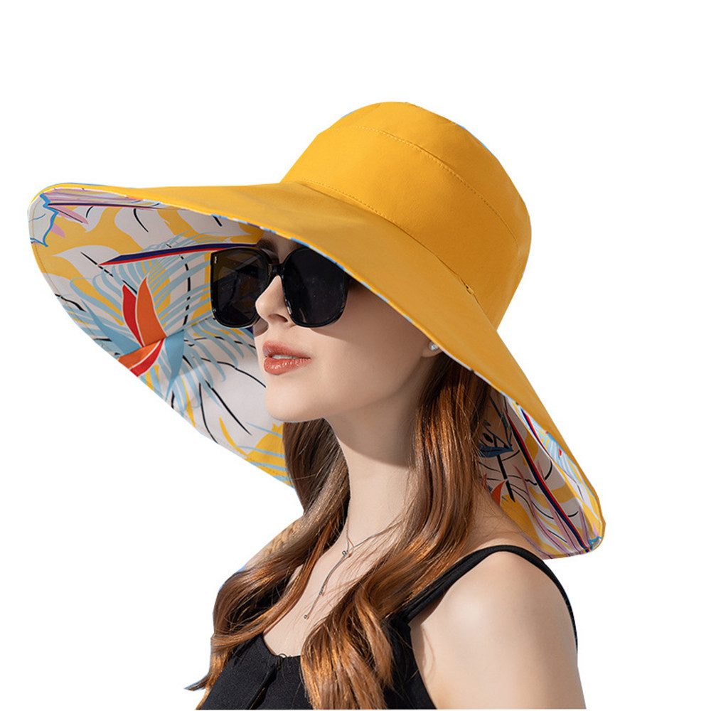 XDeer Sonnenhut Sonnenhut Damen, Sonnenschutz Sommerhut für Damen Breite Kr günstig online kaufen