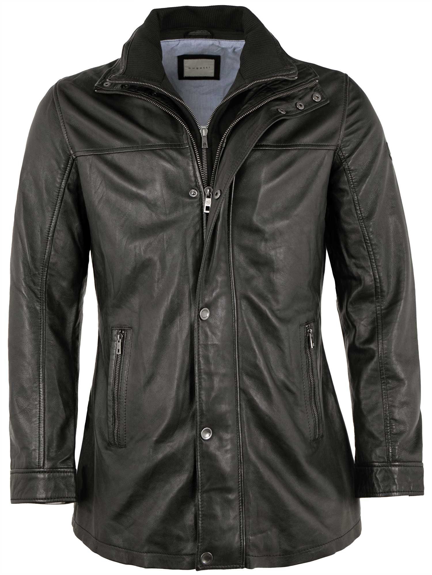 bugatti Ledermantel BU-107 Bugatti - Herren Lederjacke Longjacke Lammnappa günstig online kaufen