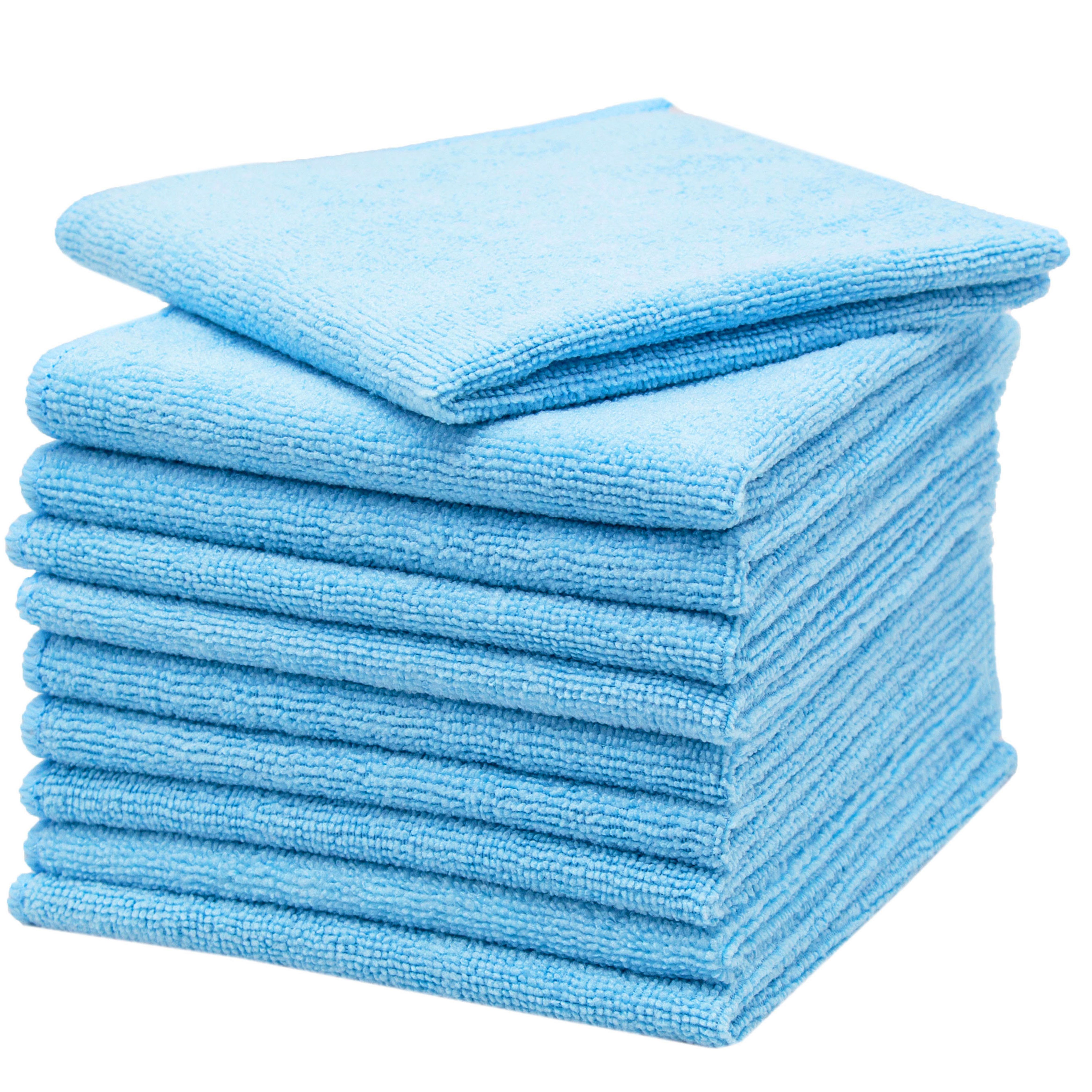 ZOLLNER Geschirrtuch, (Spar-Set, 10-tlg), 40 x 40 cm, 80% Polyester, 20% Polyamid, vom Hotelwäschespezialisten