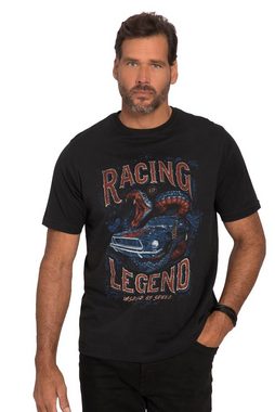 JP1880 T-Shirt T-Shirts 2er-Pack Halbarm Race Print Rundhals